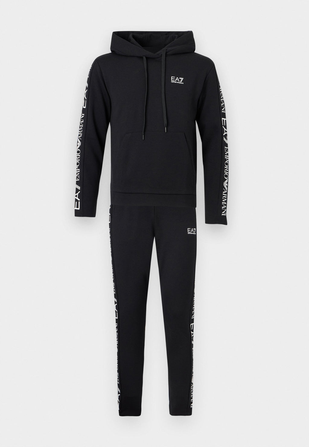 SET - Tracksuit - black/white