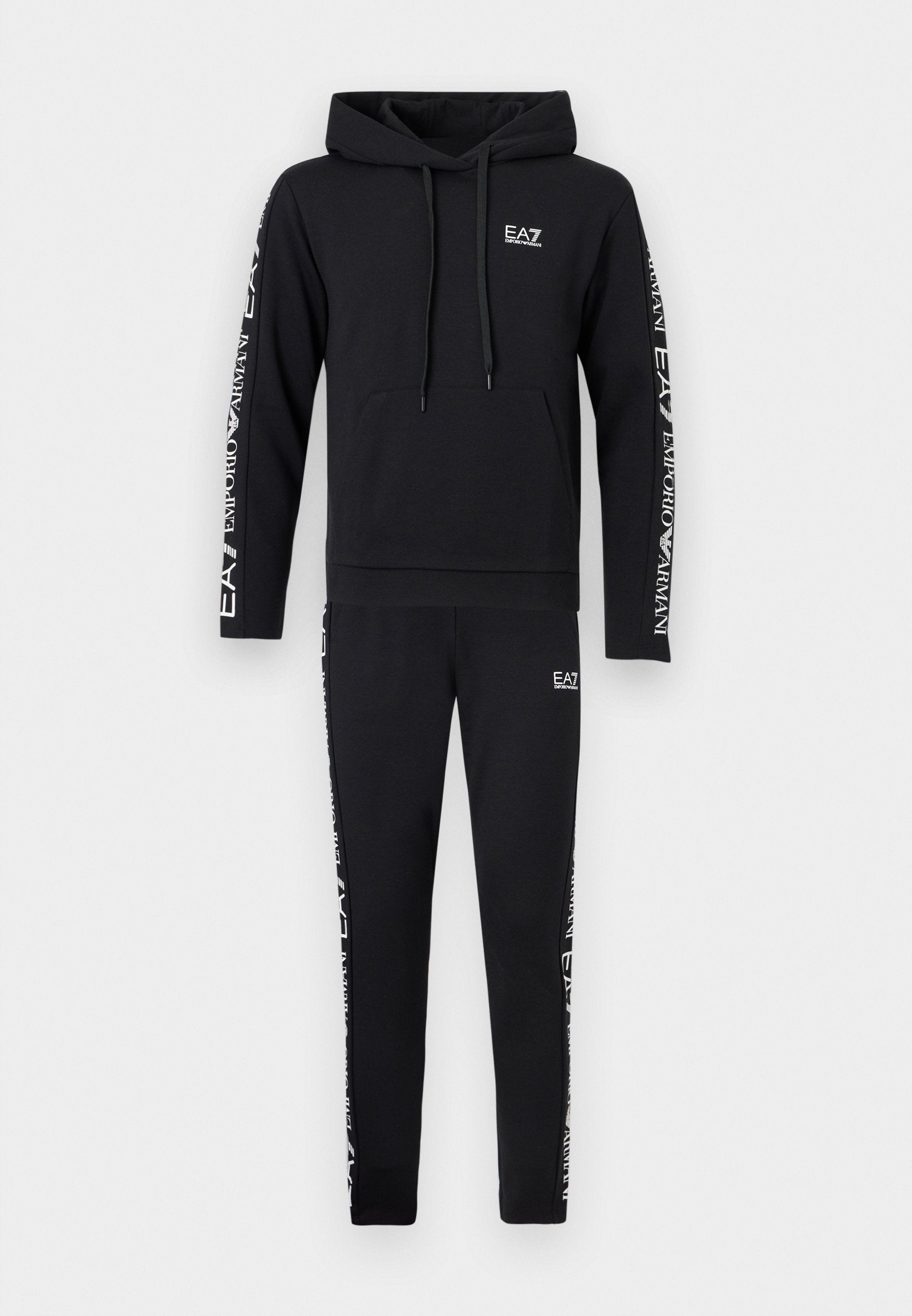 SET - Tracksuit - black/white