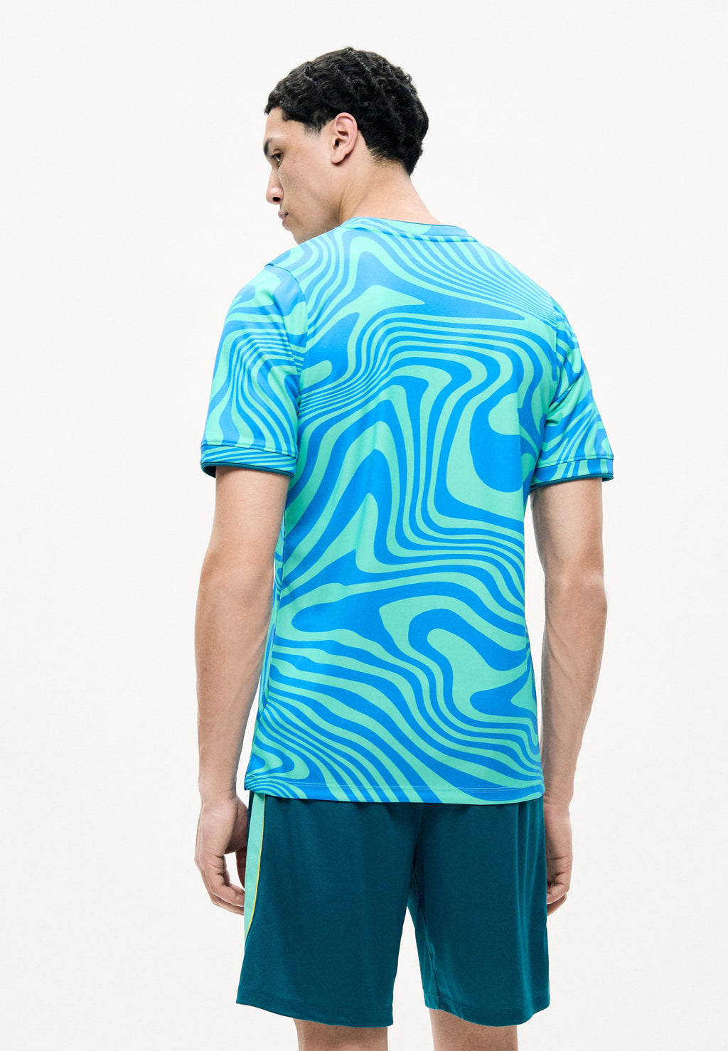 BRAZIL ACADEMY PRO PREMATCH TOP - National team wear - light menta/light photo blue/canary