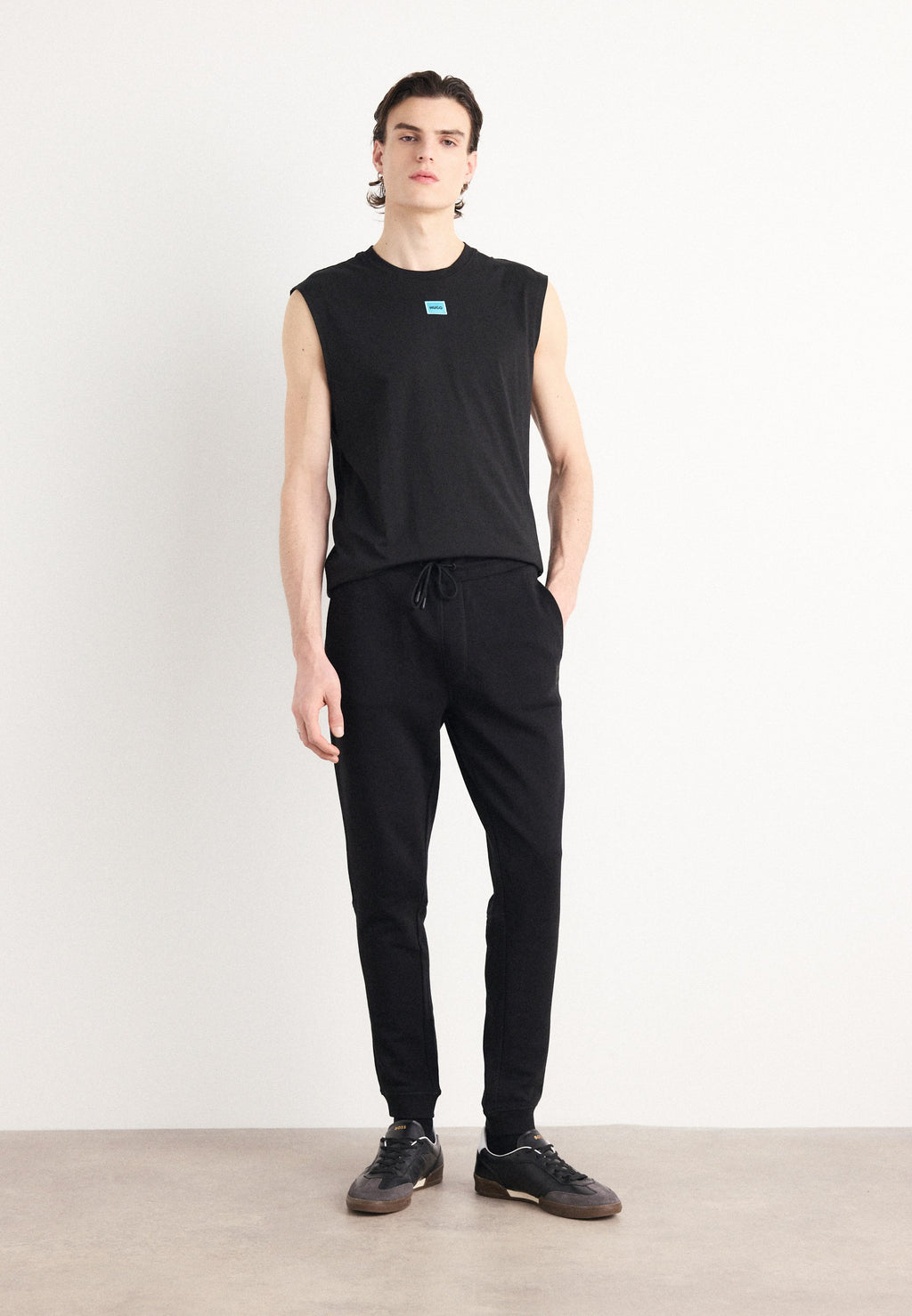 SESTART - Tracksuit bottoms - black