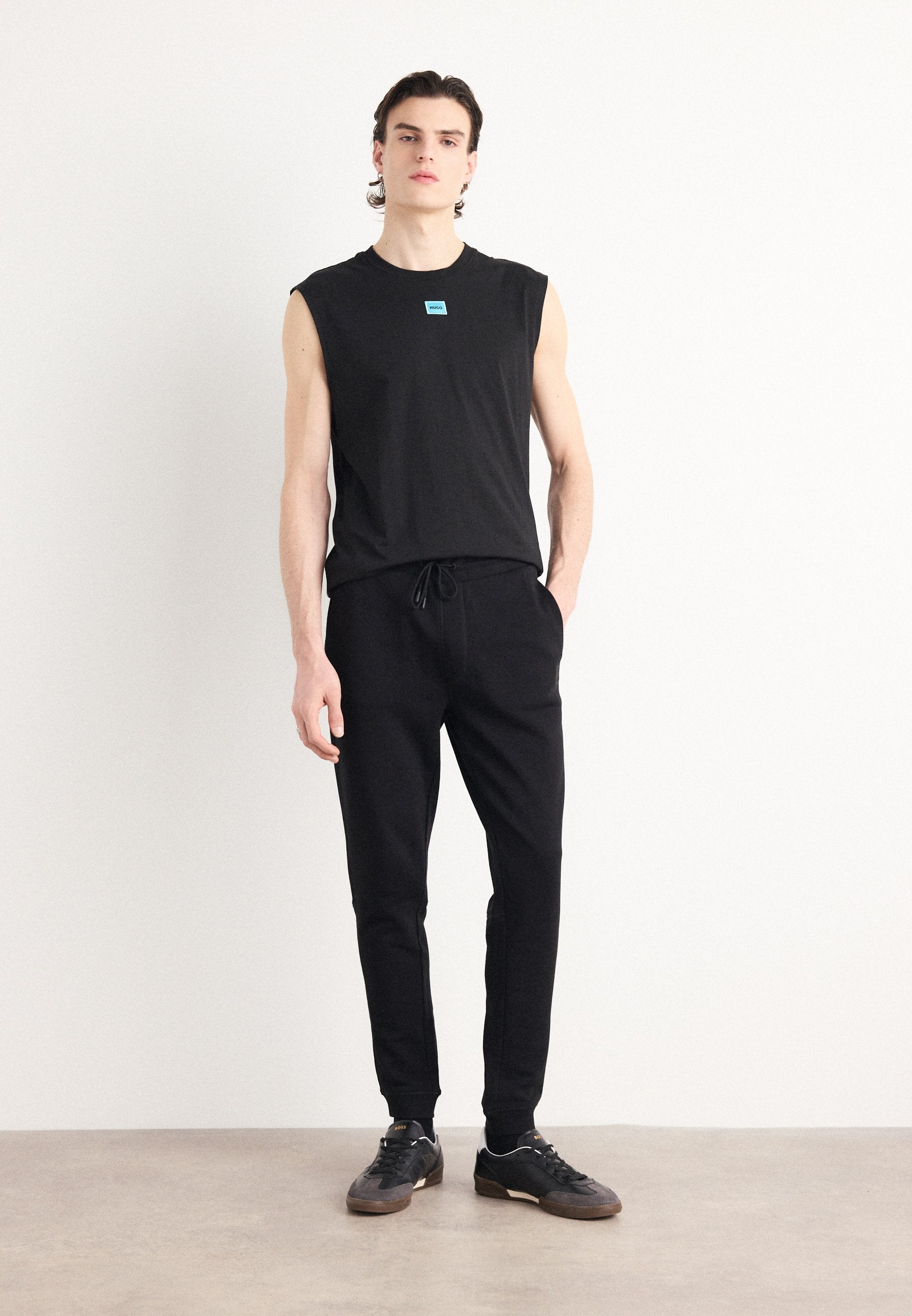 SESTART - Tracksuit bottoms - black