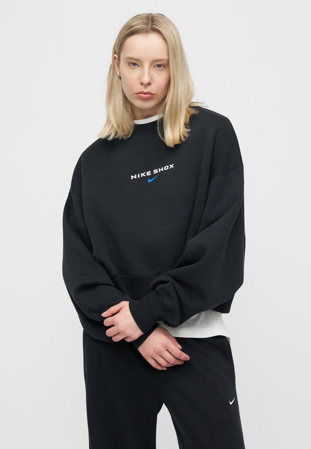 Tracksuit bottoms - black