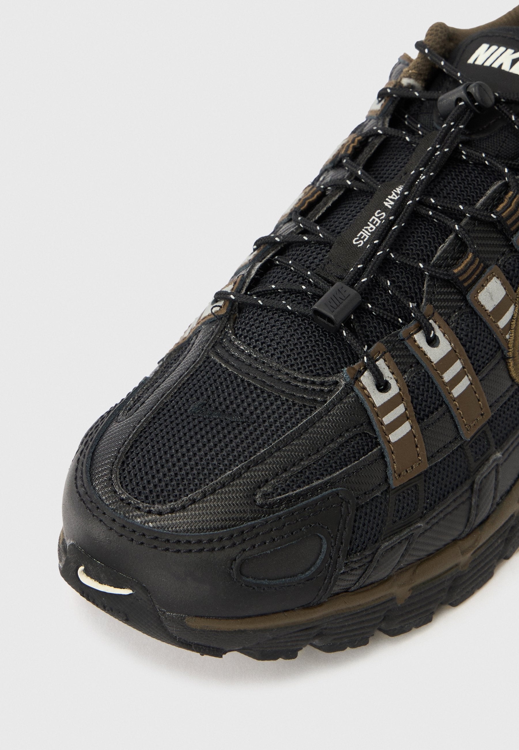 P 6000 UNISEX - Trainers - black/silver-coloured/dark hazel/summit white