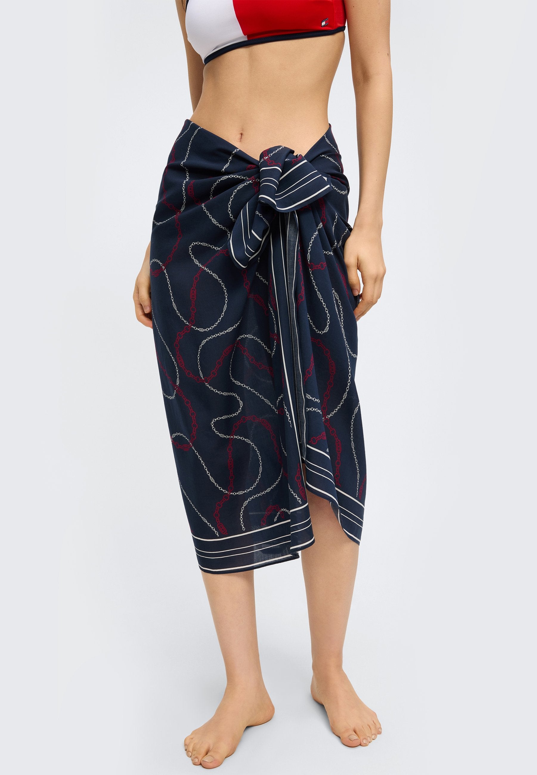 COVER UPS PAREO - Beach accessory - navy
