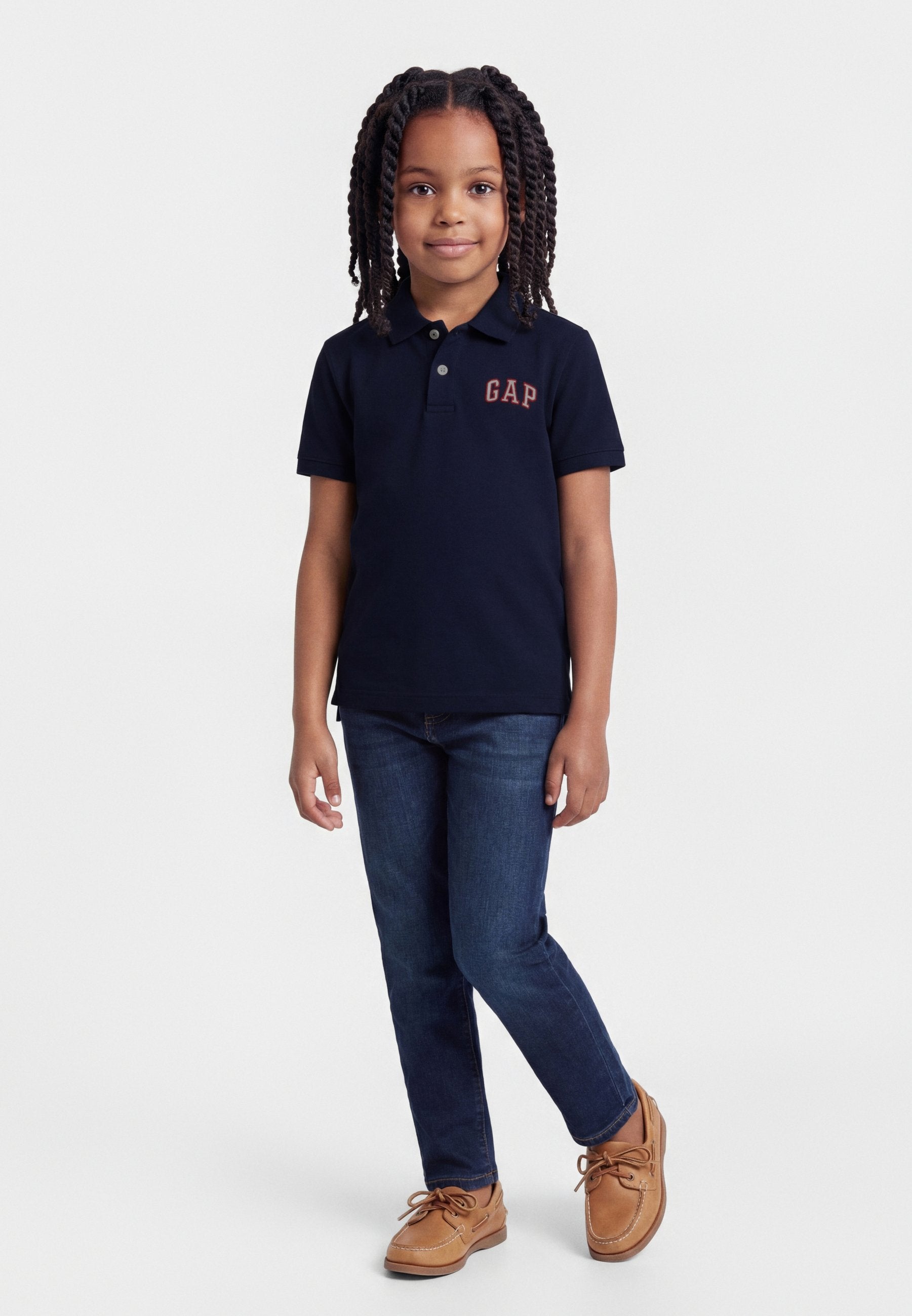 LOGO UNISEX - Polo shirt - tapestry navy