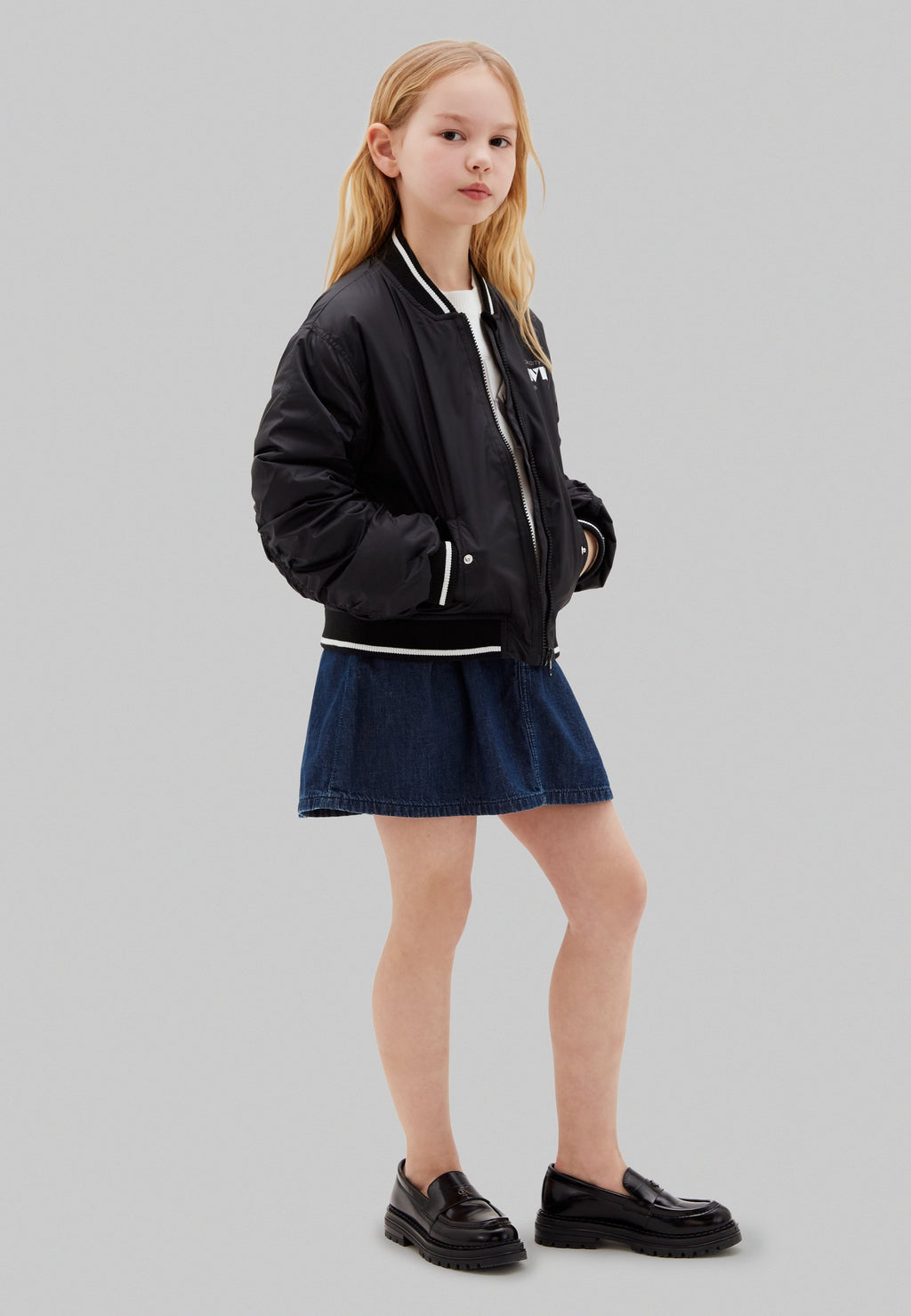 GRAPHIC  - Bomber Jacket - black