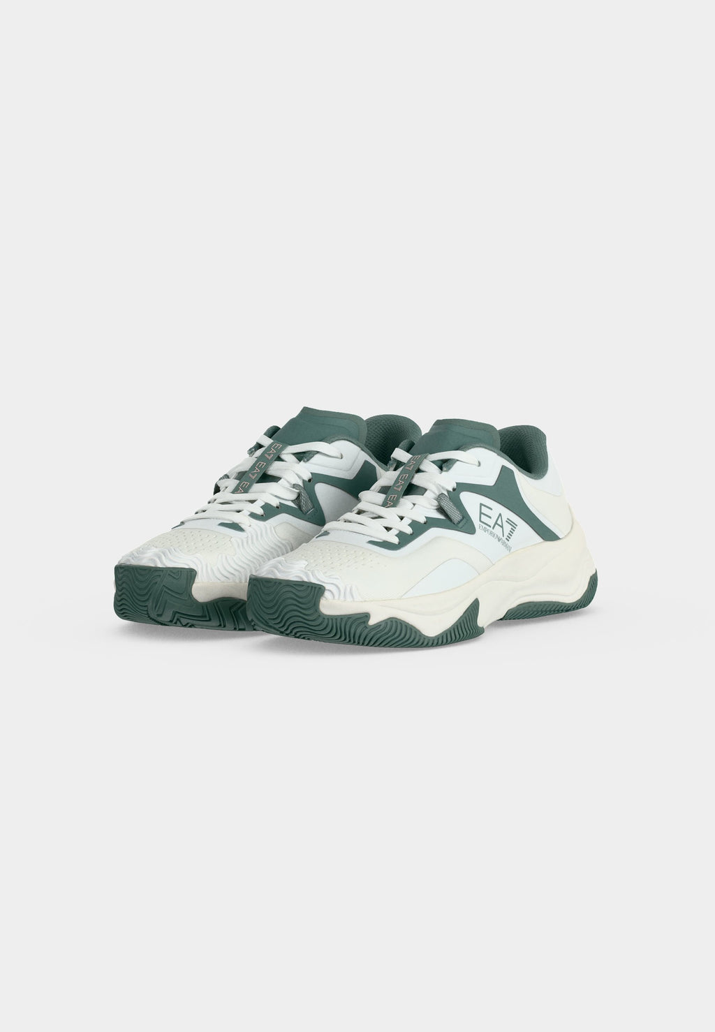 Multicourt tennis shoes - white/silver-coloured pine/slate gray