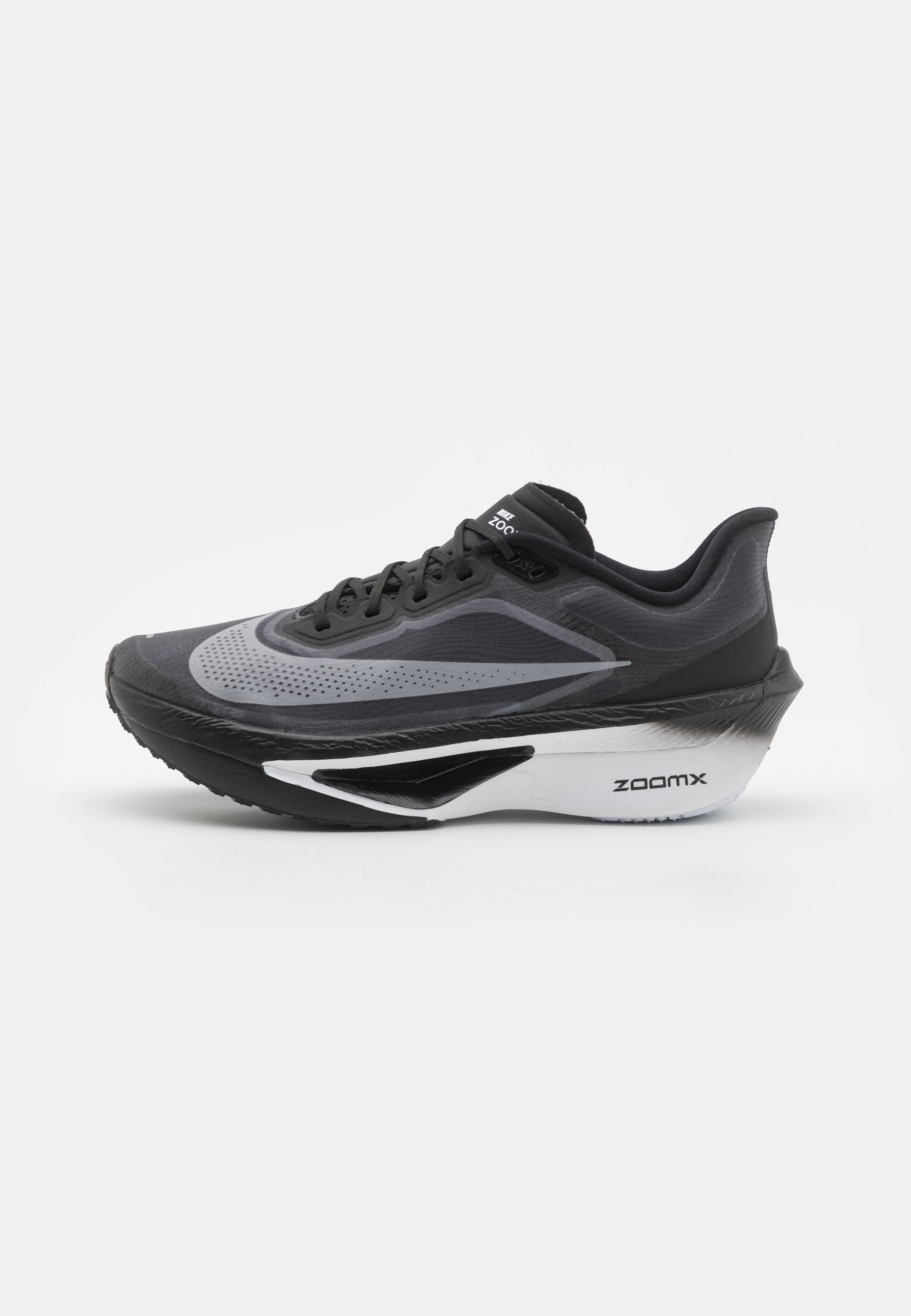 ZOOM FLY  - Road running shoes - black/white/light smoke grey