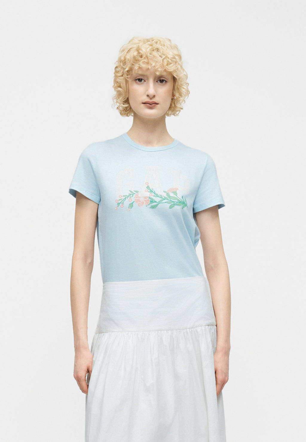 CREW GRAPHICS NOVELTY - Print T-shirt - poolside blue
