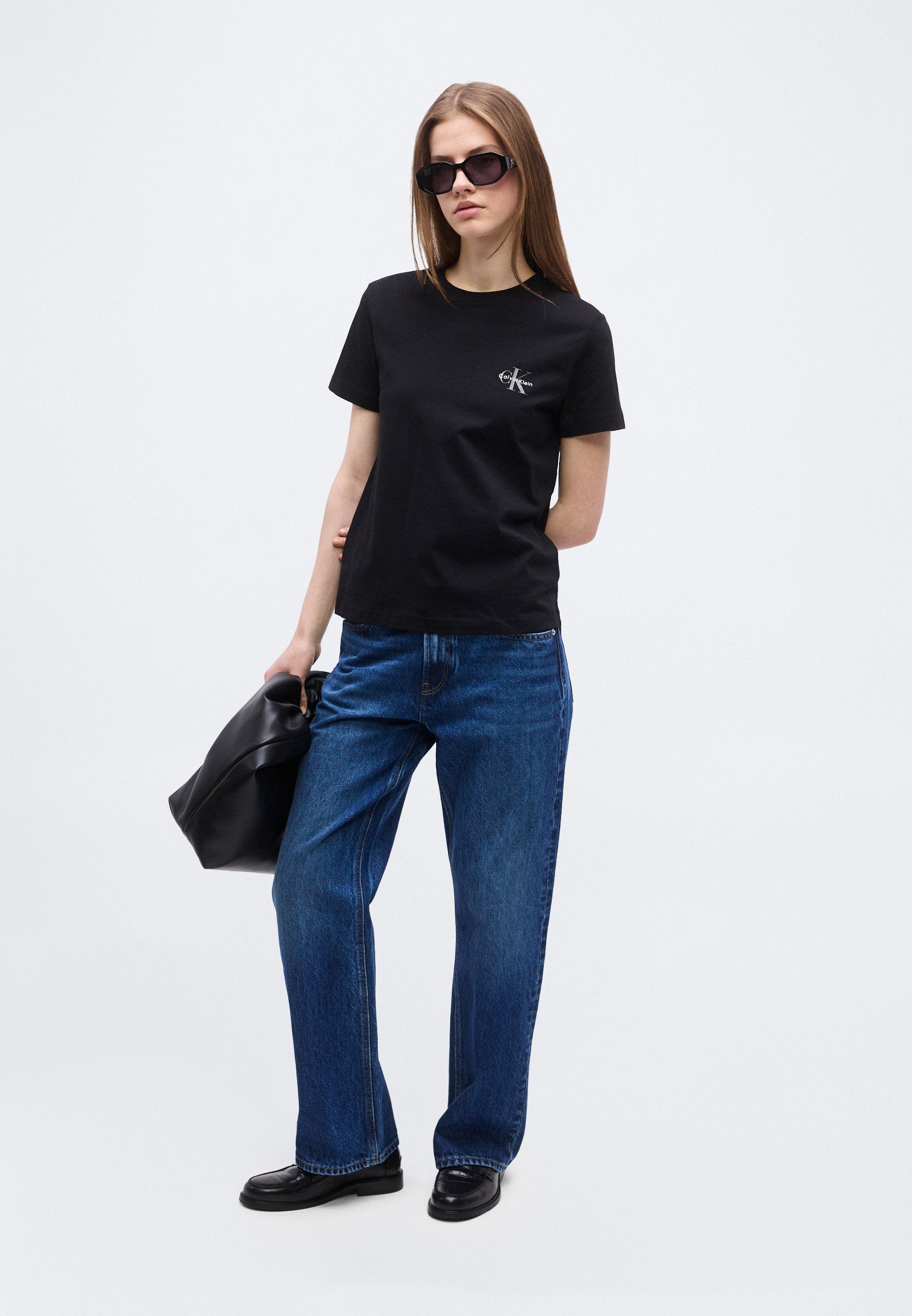 MONOLOGO TEE 2 PACK - Basic T-shirt - cradle pink/black