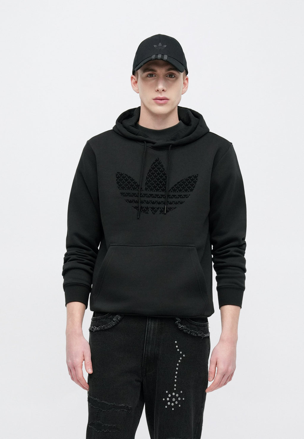 MONOGRAM - Hoodie - black