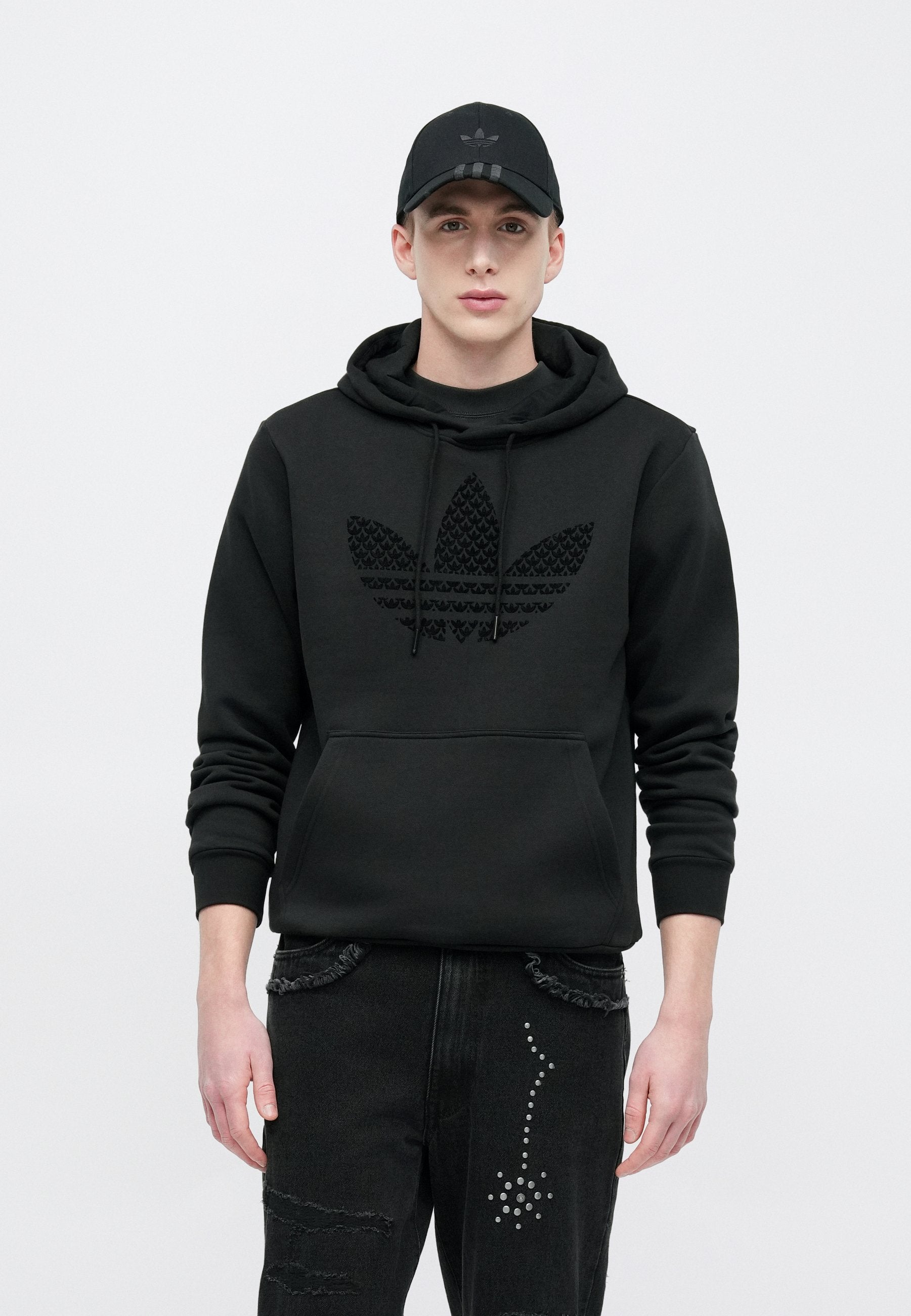 MONOGRAM - Hoodie - black