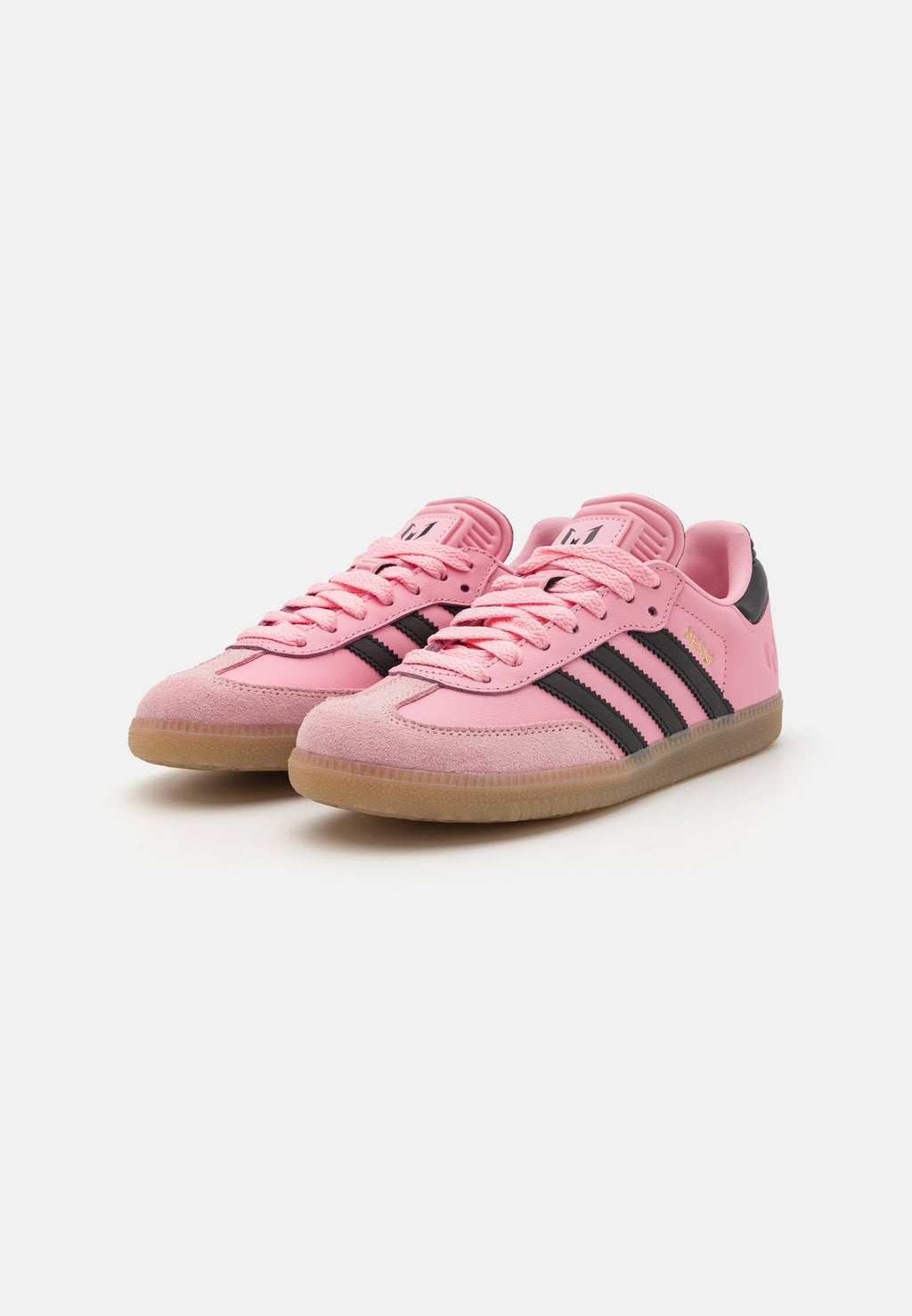SAMBA MESSI UNISEX - Indoor football boots - light pink/core black