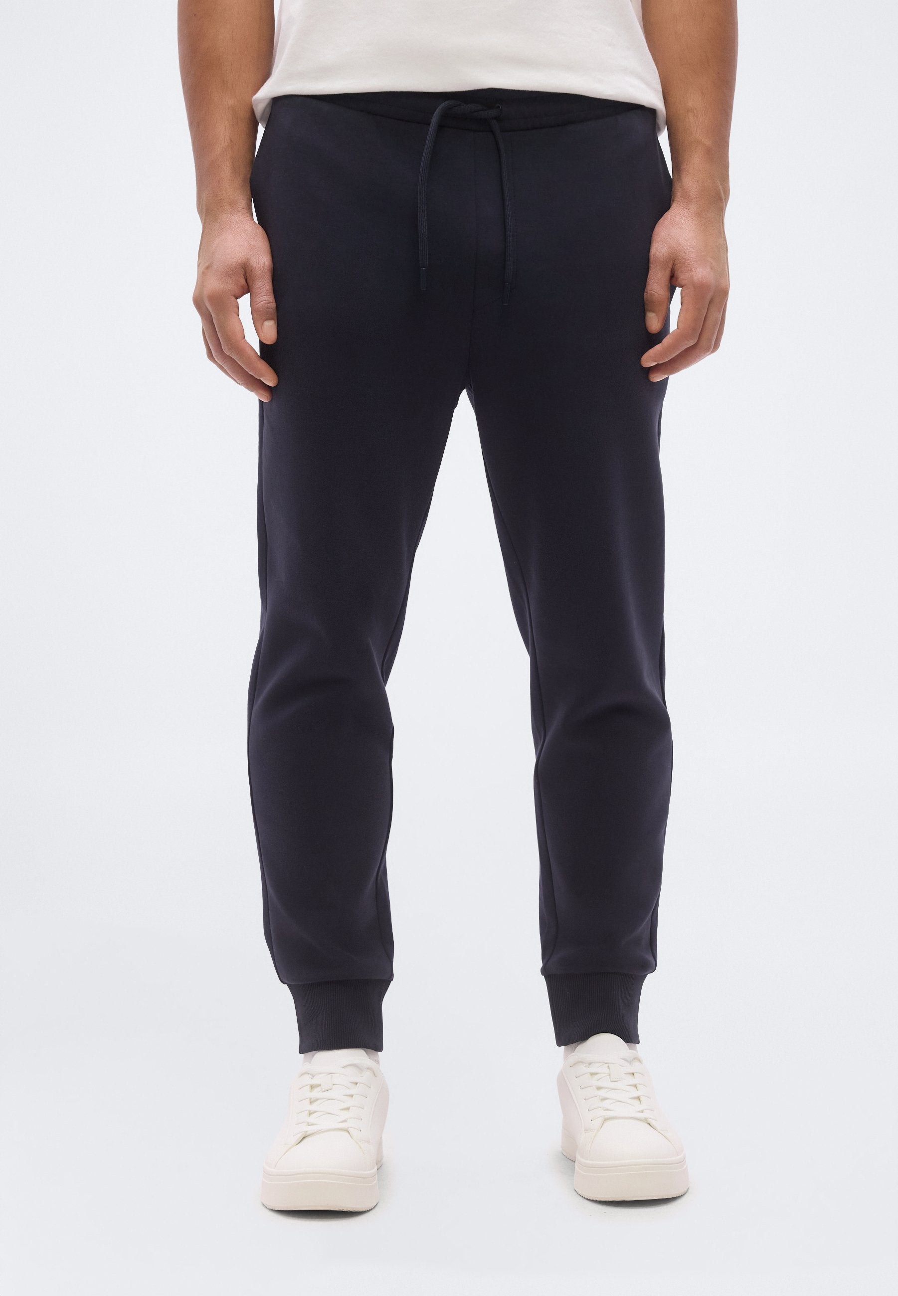 HADIKO - Tracksuit bottoms - dark blue