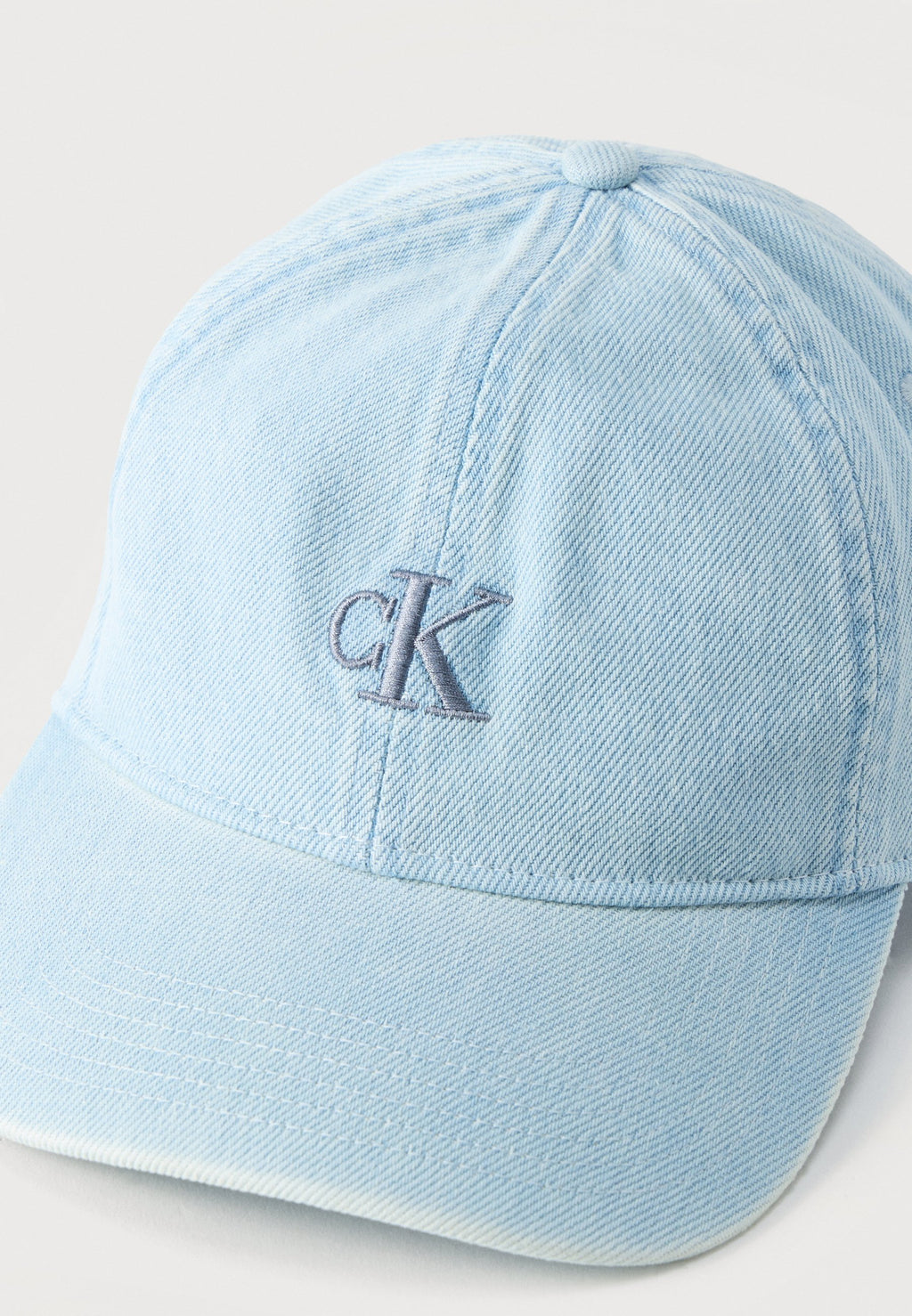 MONOGRAM UNISEX - Cap - light blue denim