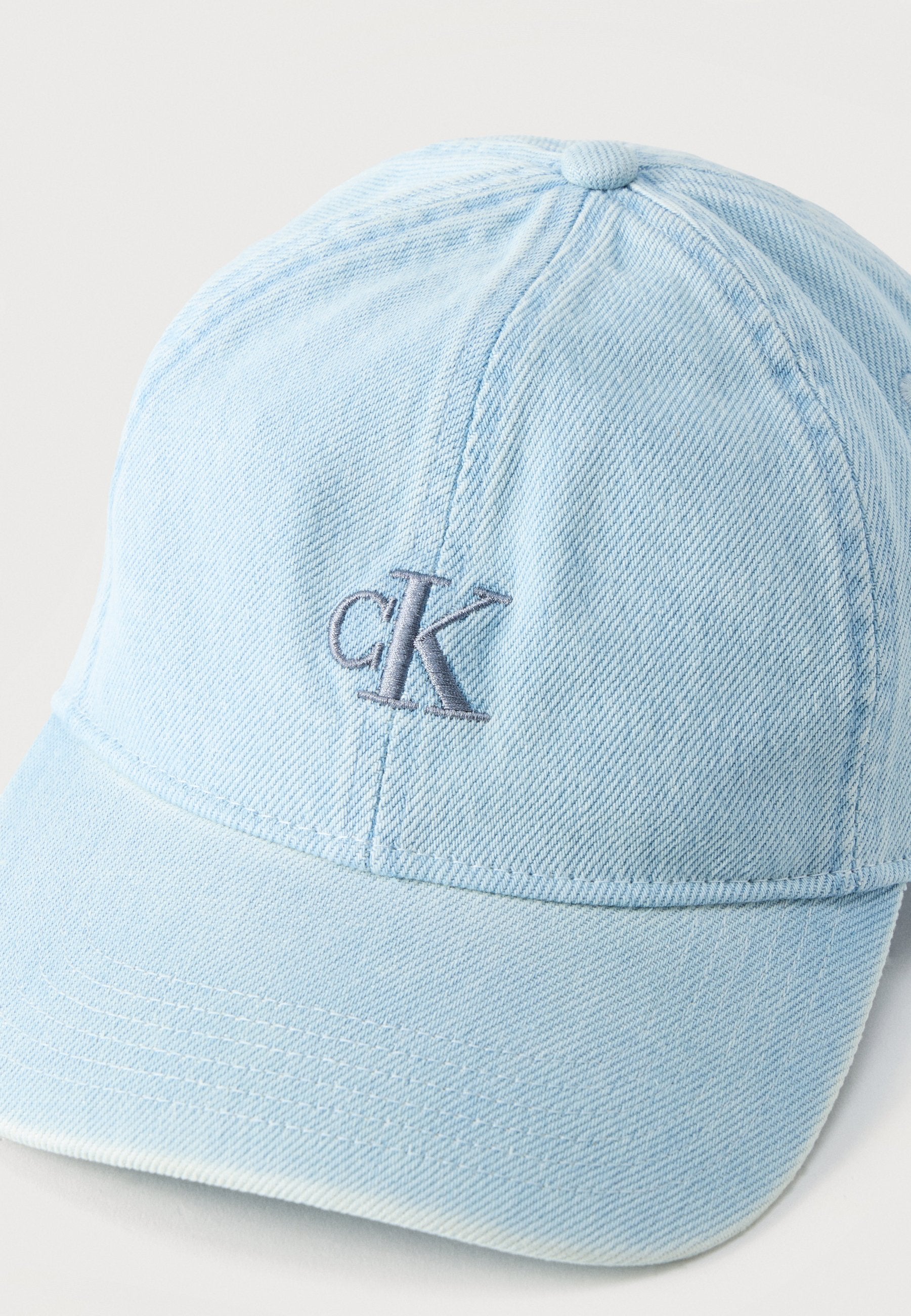MONOGRAM UNISEX - Cap - light blue denim