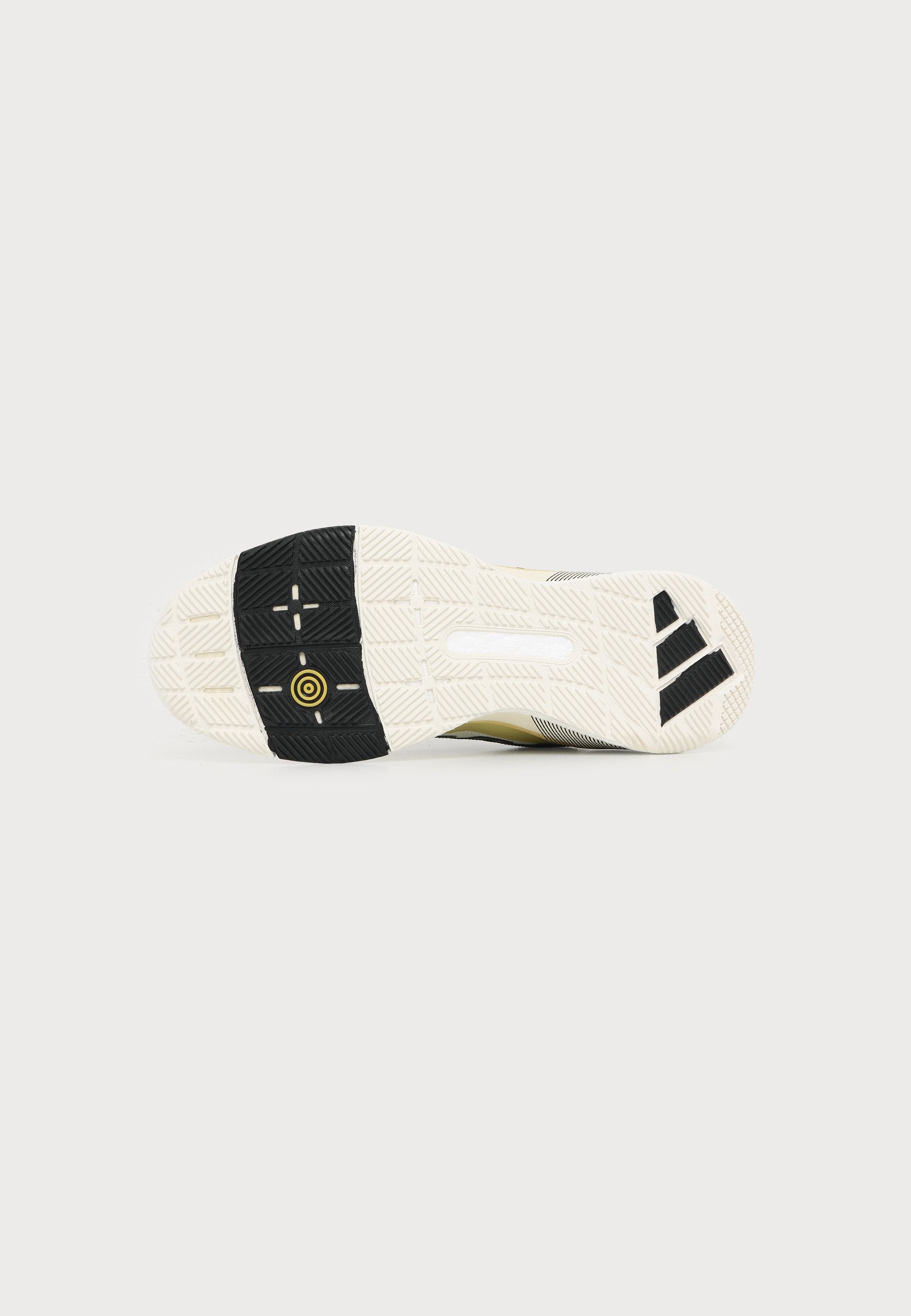 CRAZYQUICK BOOST PADEL - Padel shoes - off white/core black/gold metallic
