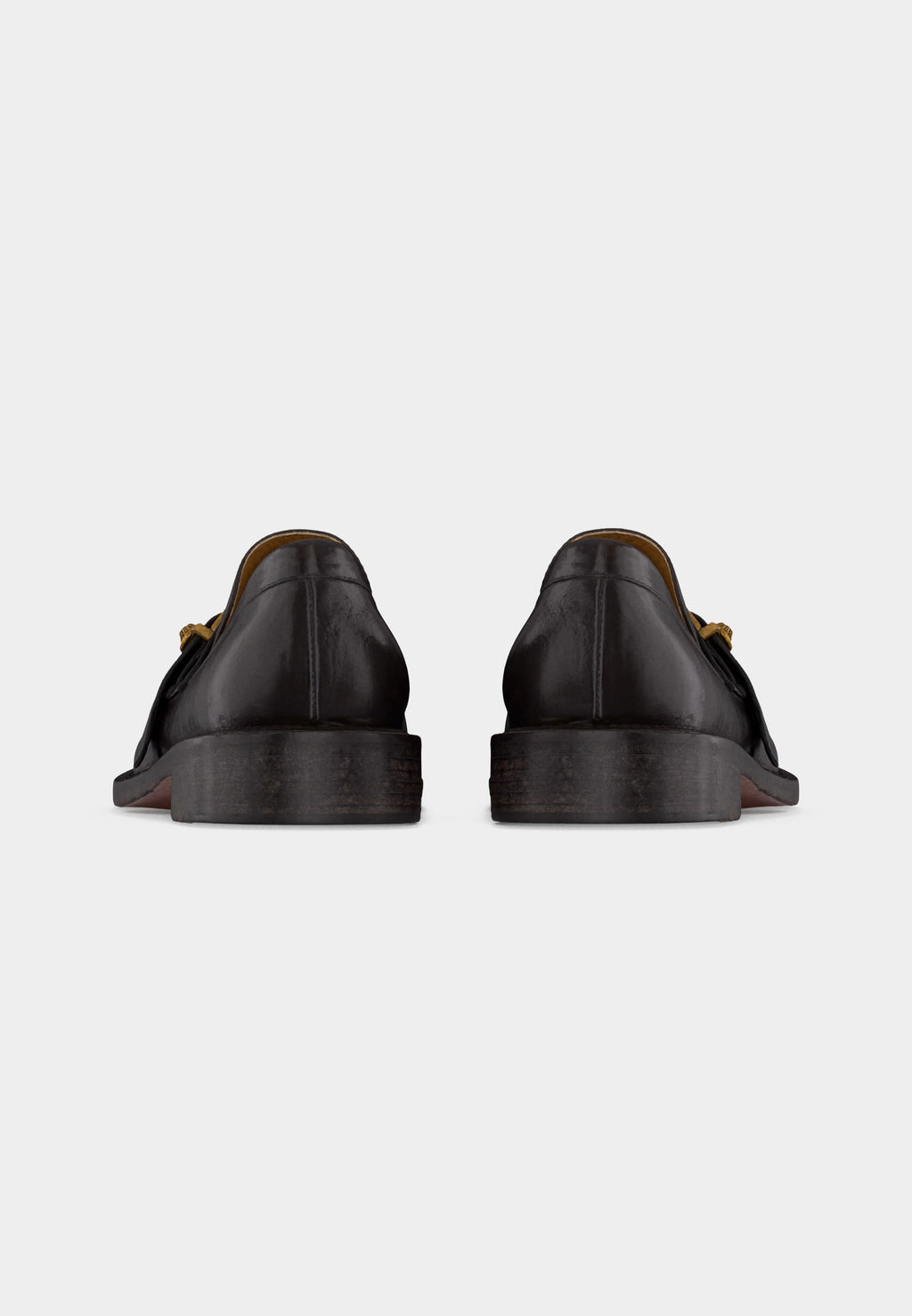 LOAFERS - Slip-ons - ebano/gold-coloured