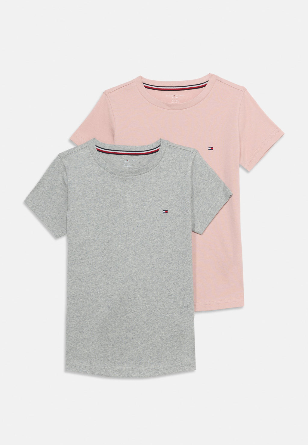 LOT DE 2 T-SHIRTS DE LOISIRS COL ROND SIGNATURE - Sous-vêtement - rose brumeux