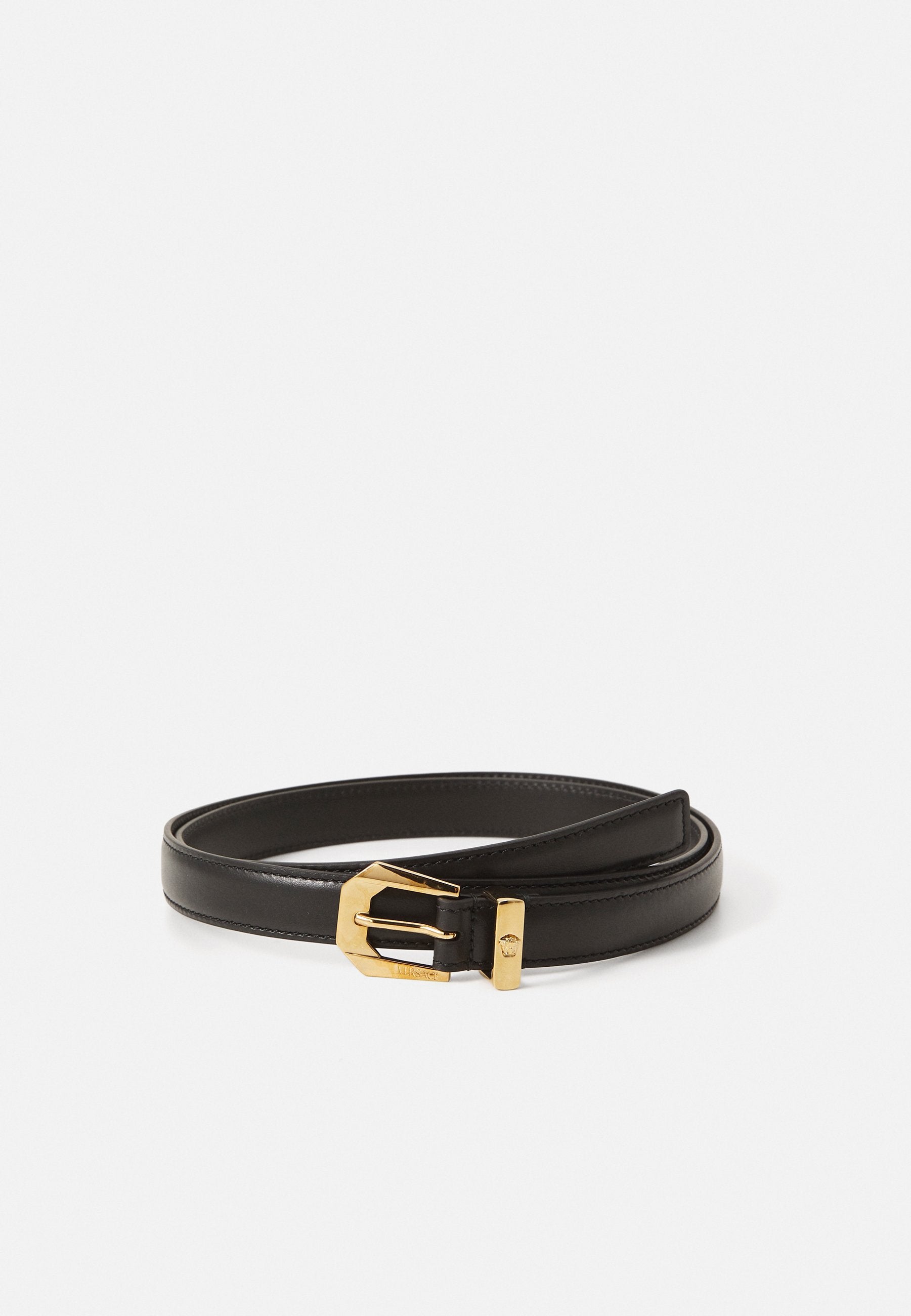 BELT UNISEX - Belt - black/gold-coloured