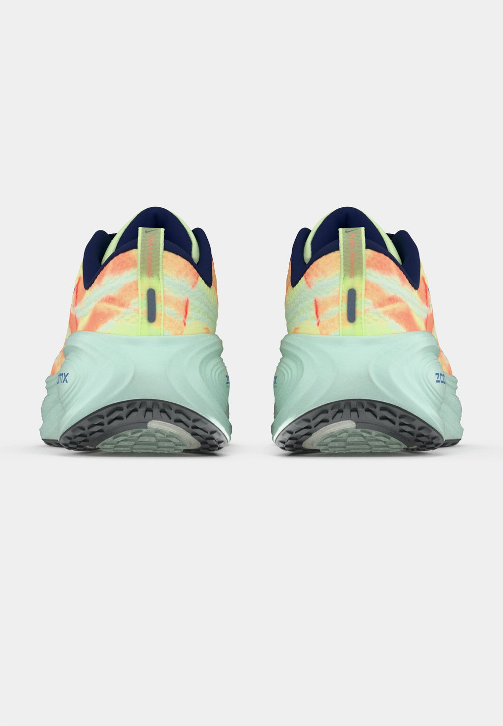 VOMERO PLUS - Road running shoes - barely volt/indigo burst/hot lava/blue void/barely green/anthracite