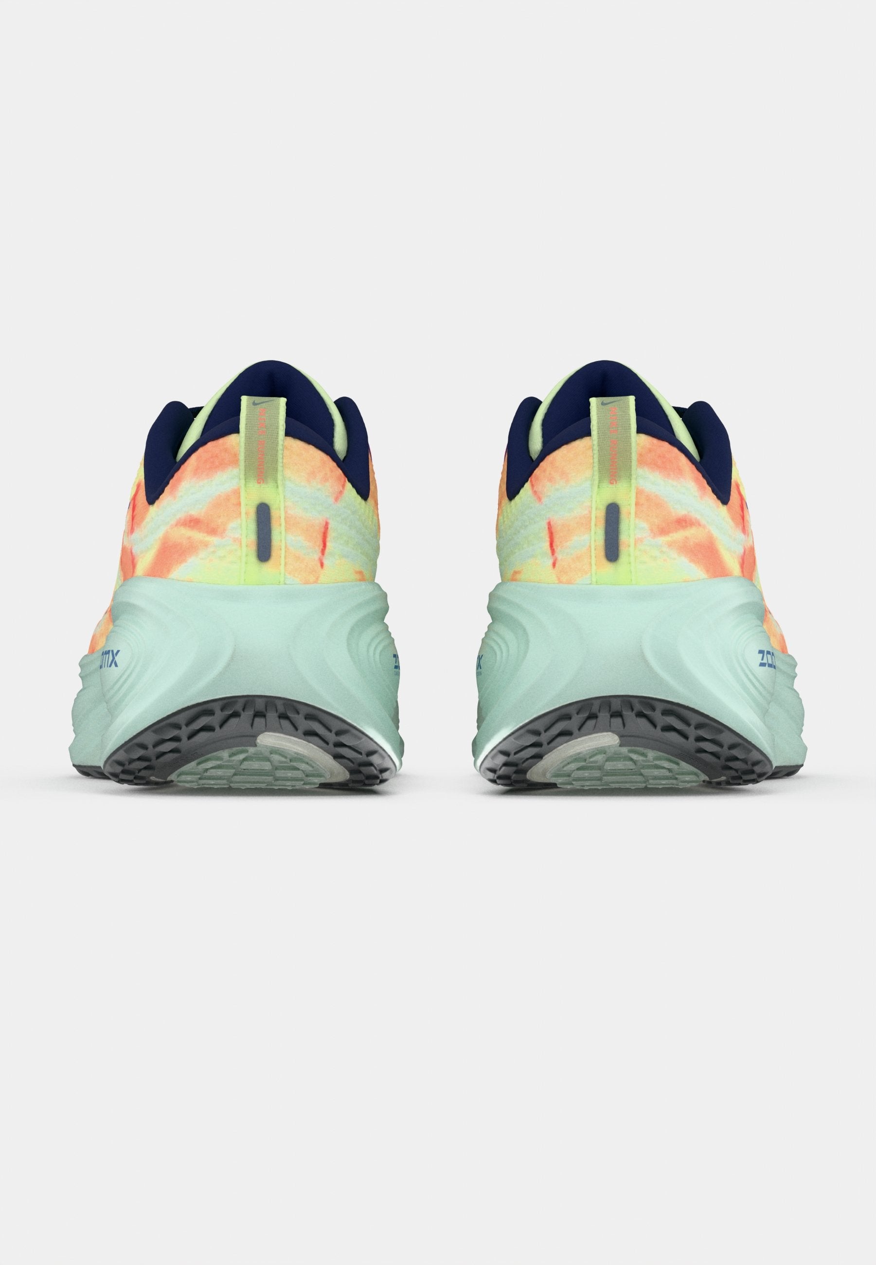 VOMERO PLUS - Road running shoes - barely volt/indigo burst/hot lava/blue void/barely green/anthracite