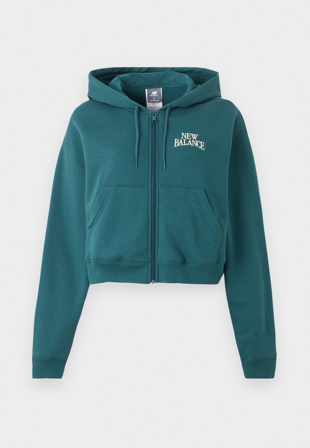 LINEAR HERITAGE FULL ZIP - Zip-up sweatshirt - medusa green