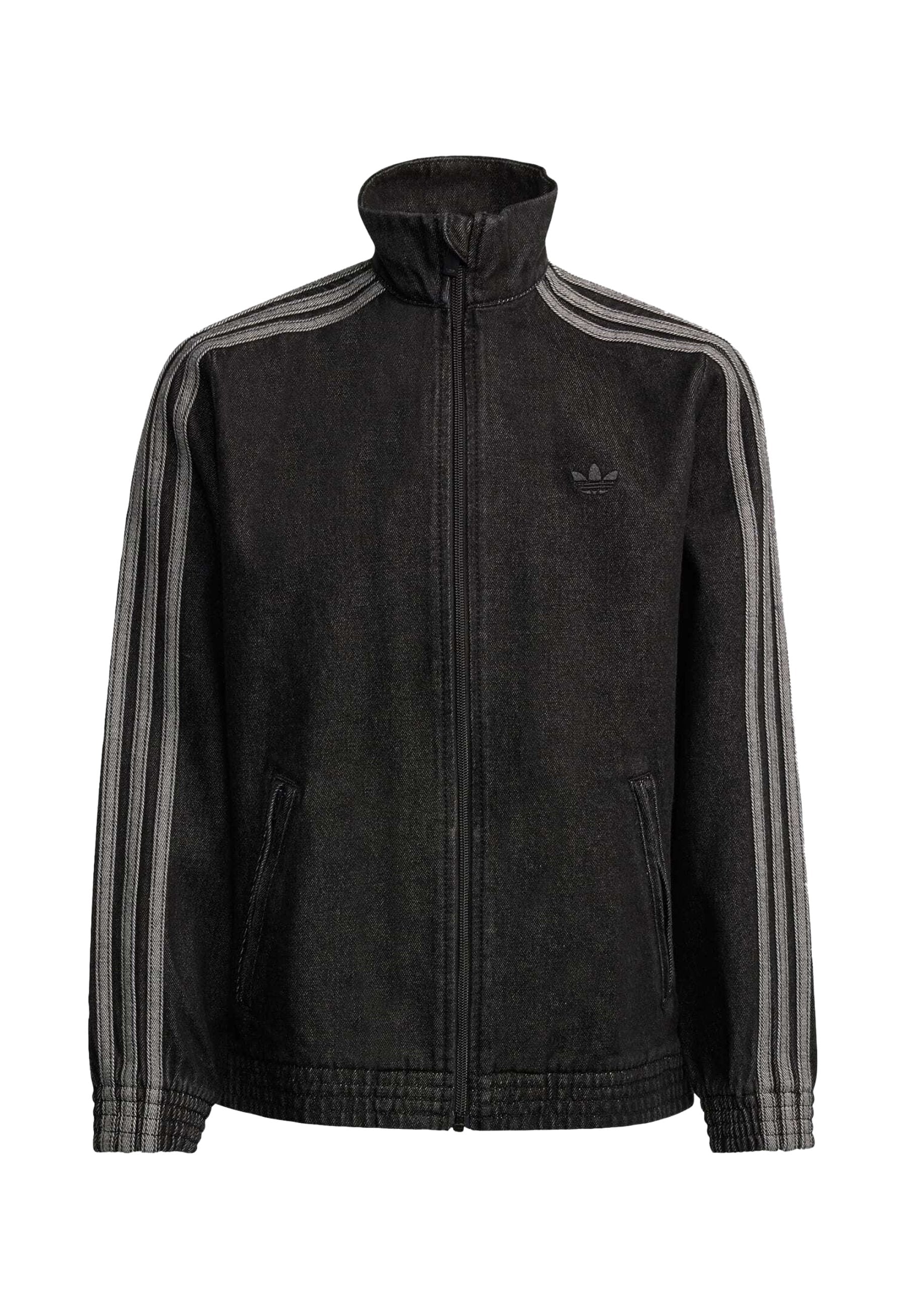 FIREBIRD TRACKTOP - Denim jacket - true black denim