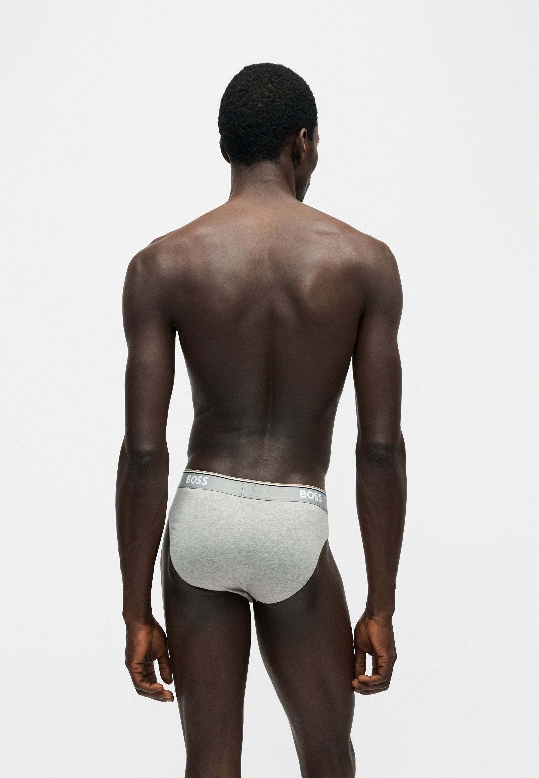 POWER 3 PACK - Briefs - blackwhite/light grey