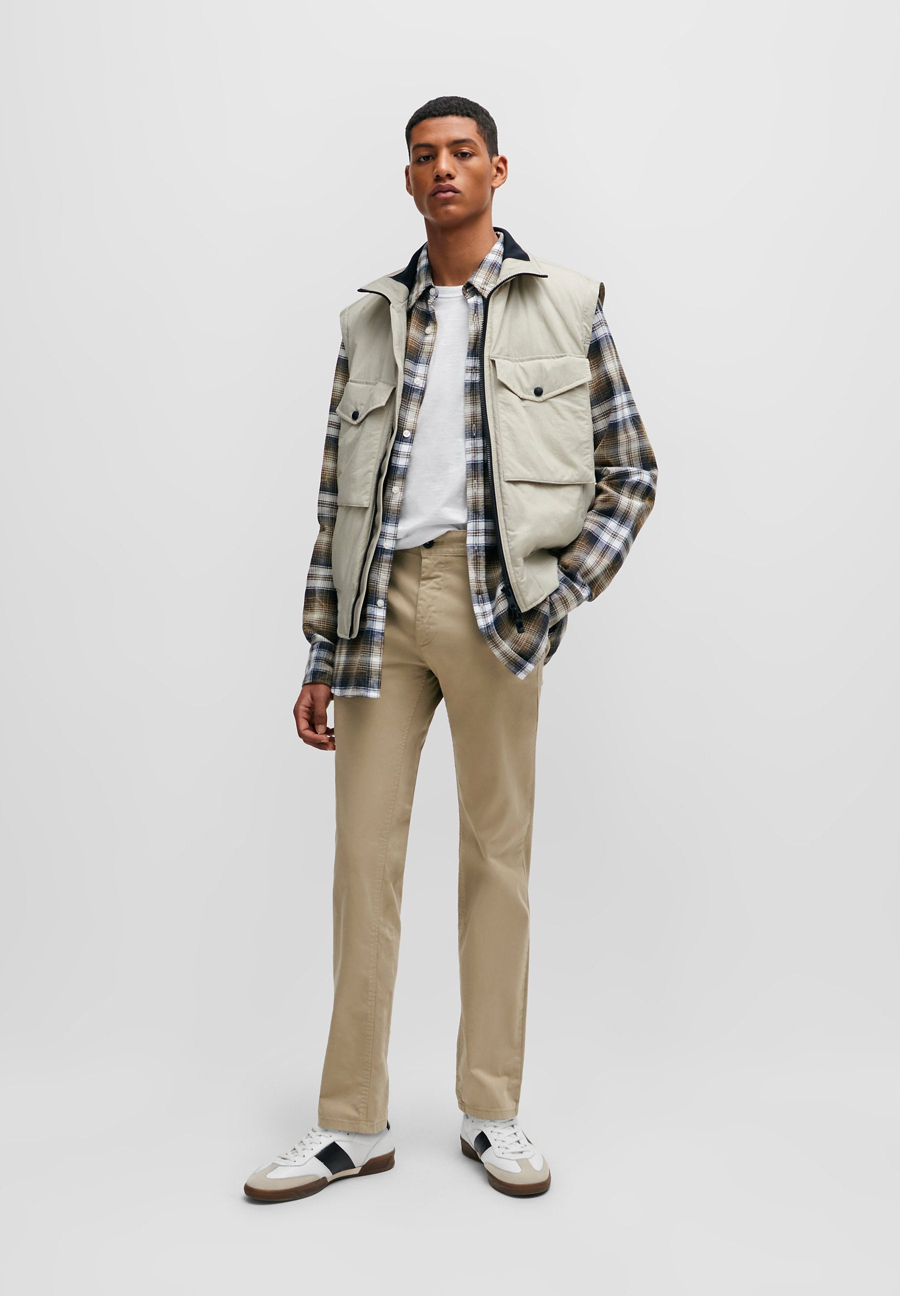 SLIM - Chinos - light pastel brown