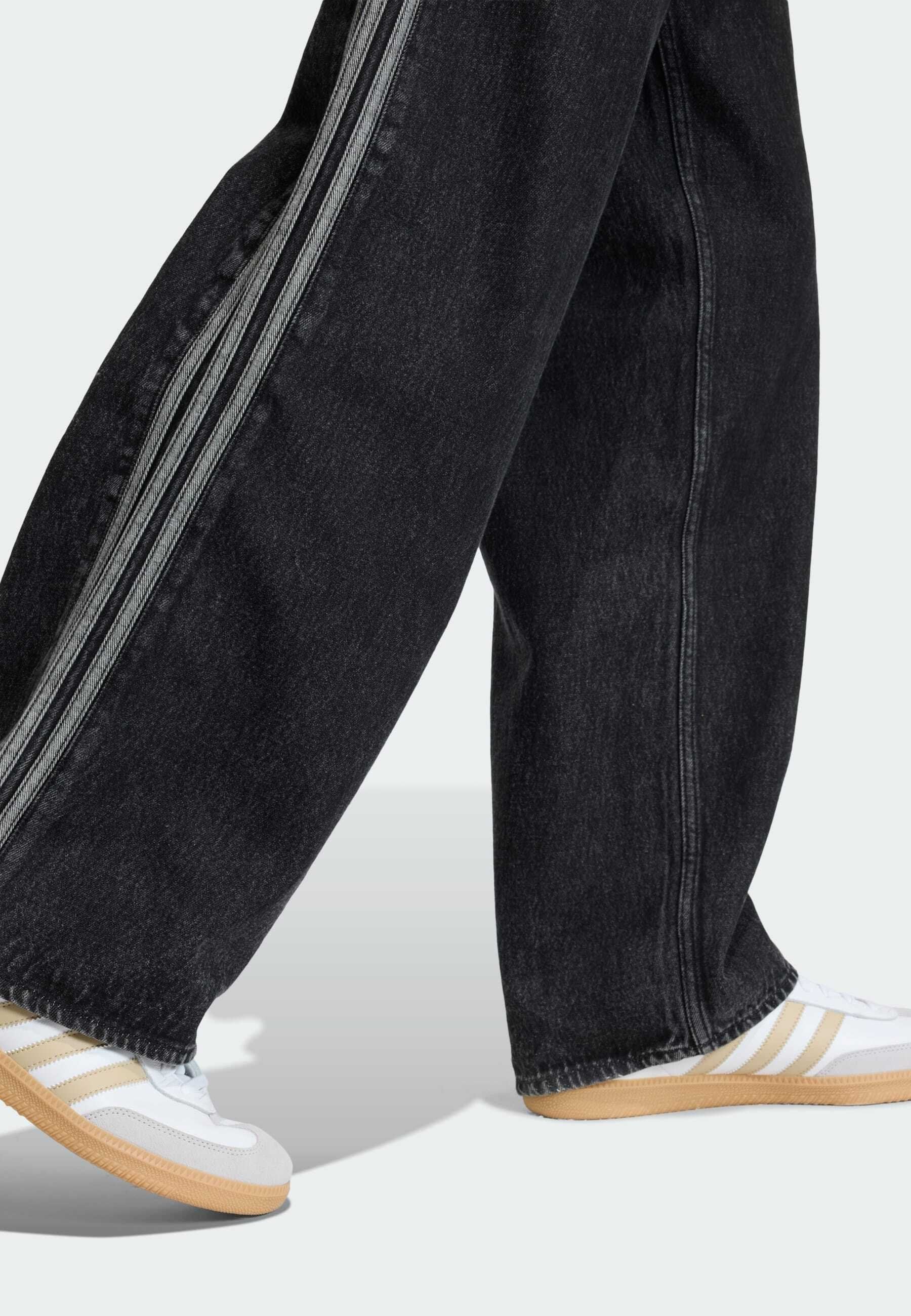 FIREBIRD PANTOLON - Rahat kesim jean - gerçek siyah denim