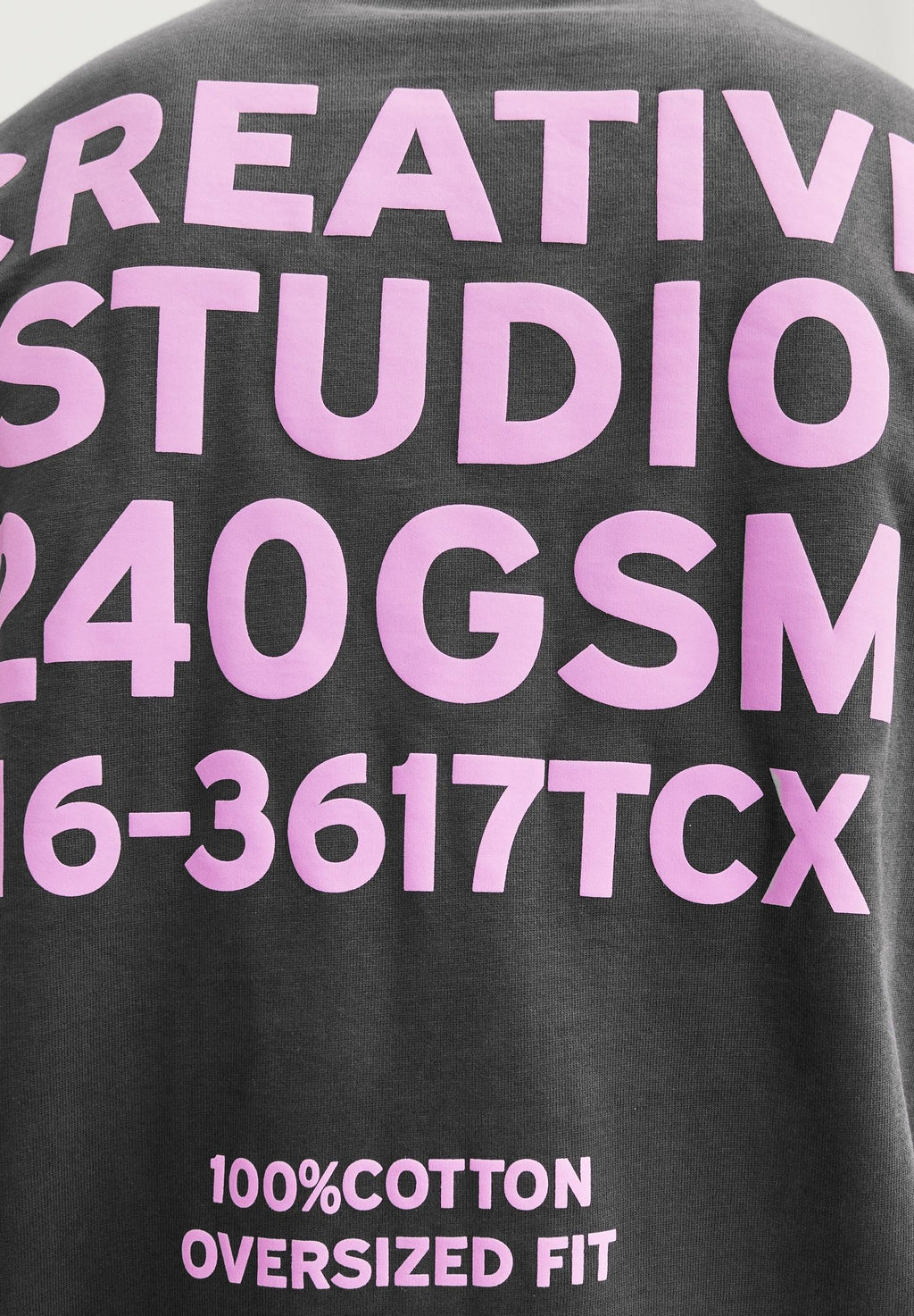 JPRBLAHARVEY INFO TEE CREW NECK UNISEX - تي شيرت مطبوع - أسفلت