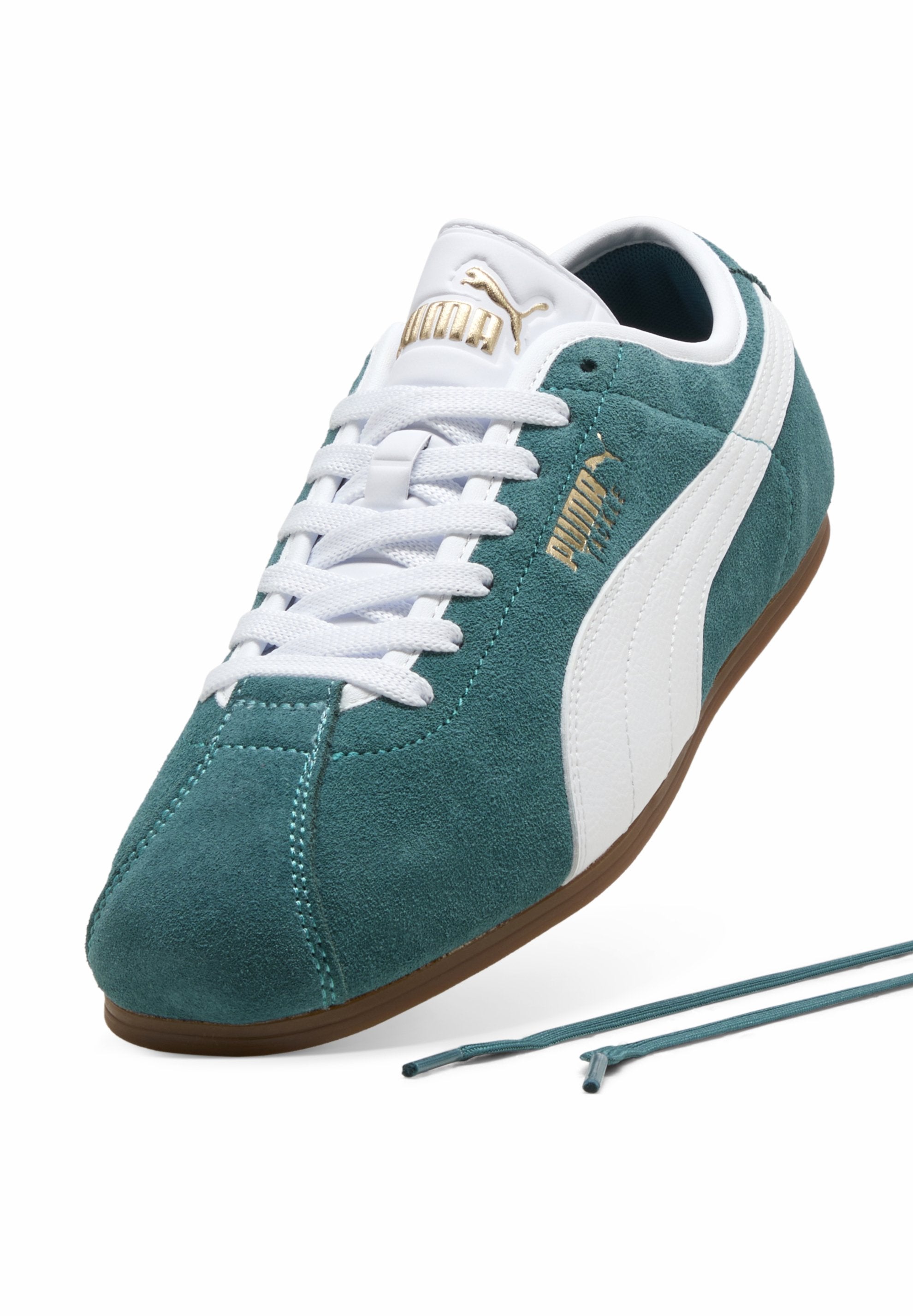 TACKLE - Trainers - emerald ice/puma white gum