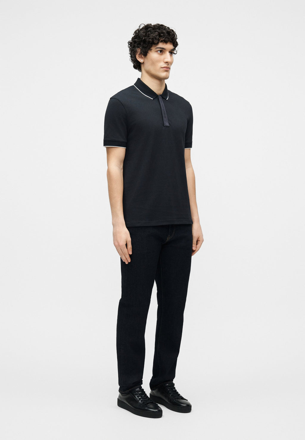 SLIM - Polo shirt - deep navy