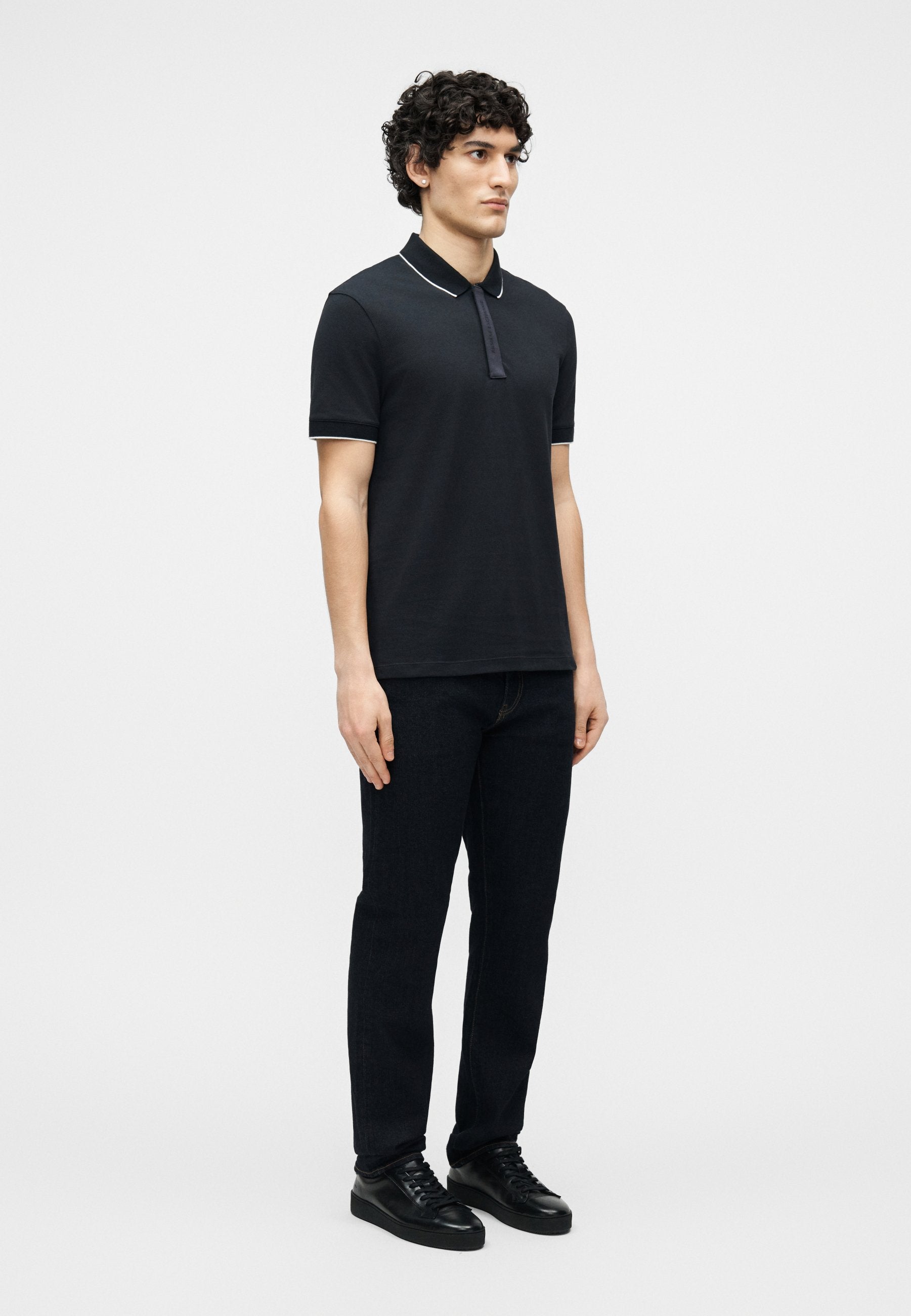 SLIM - Polo shirt - deep navy