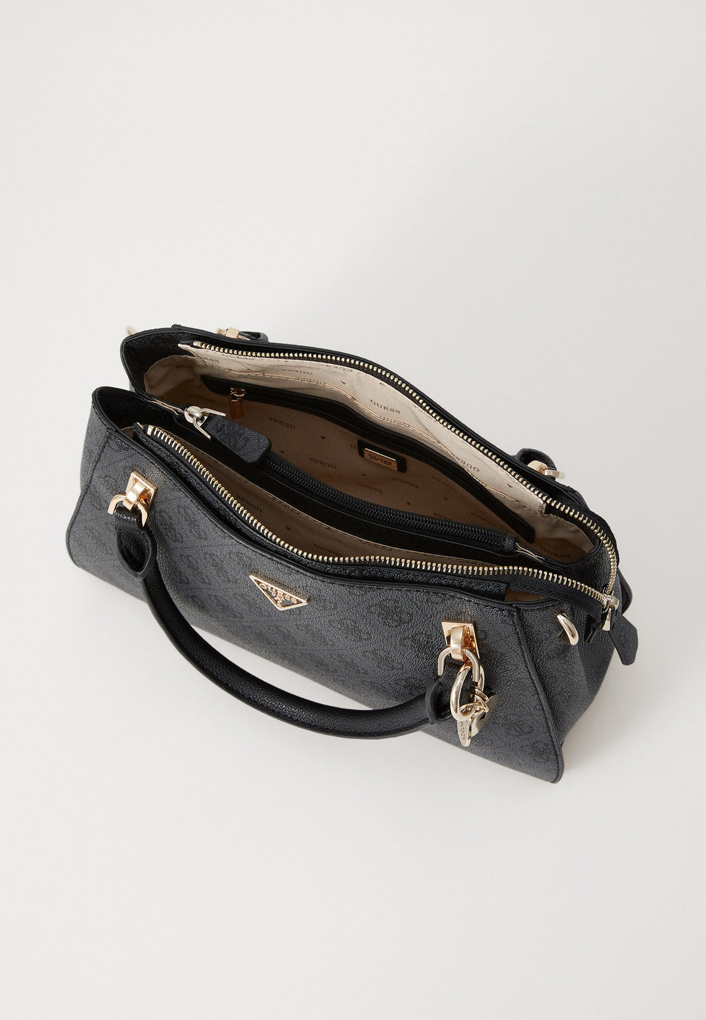 NOELLE LUXURY SATCHEL - Handbag - coal