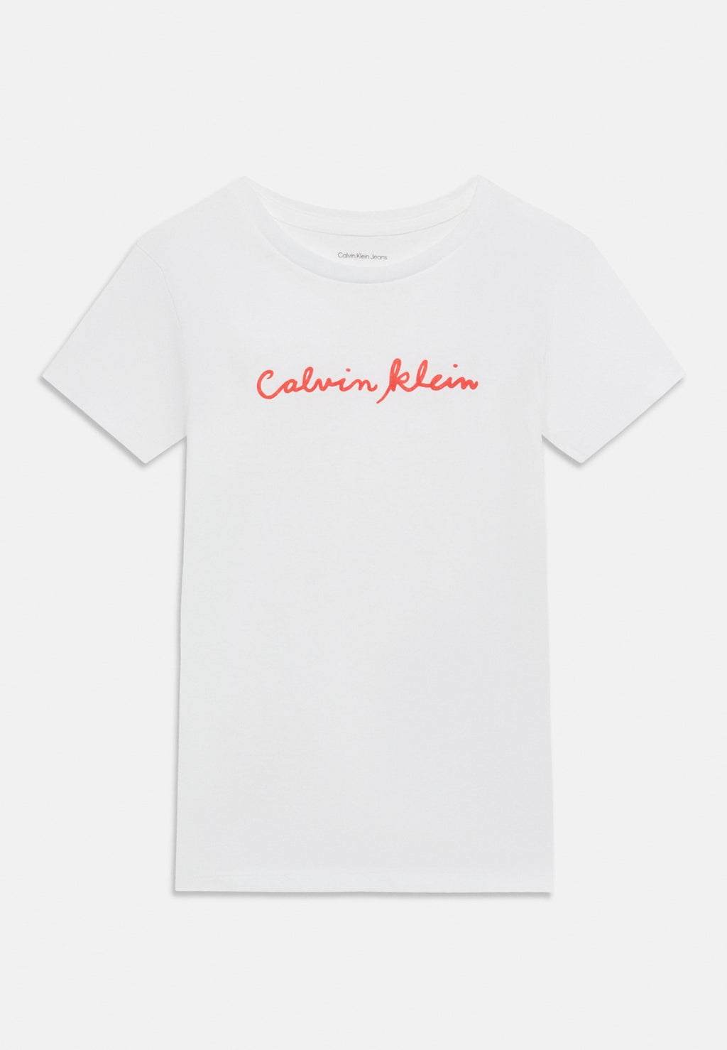 SCRIPT LOGO SLIM - Print T-shirt - white