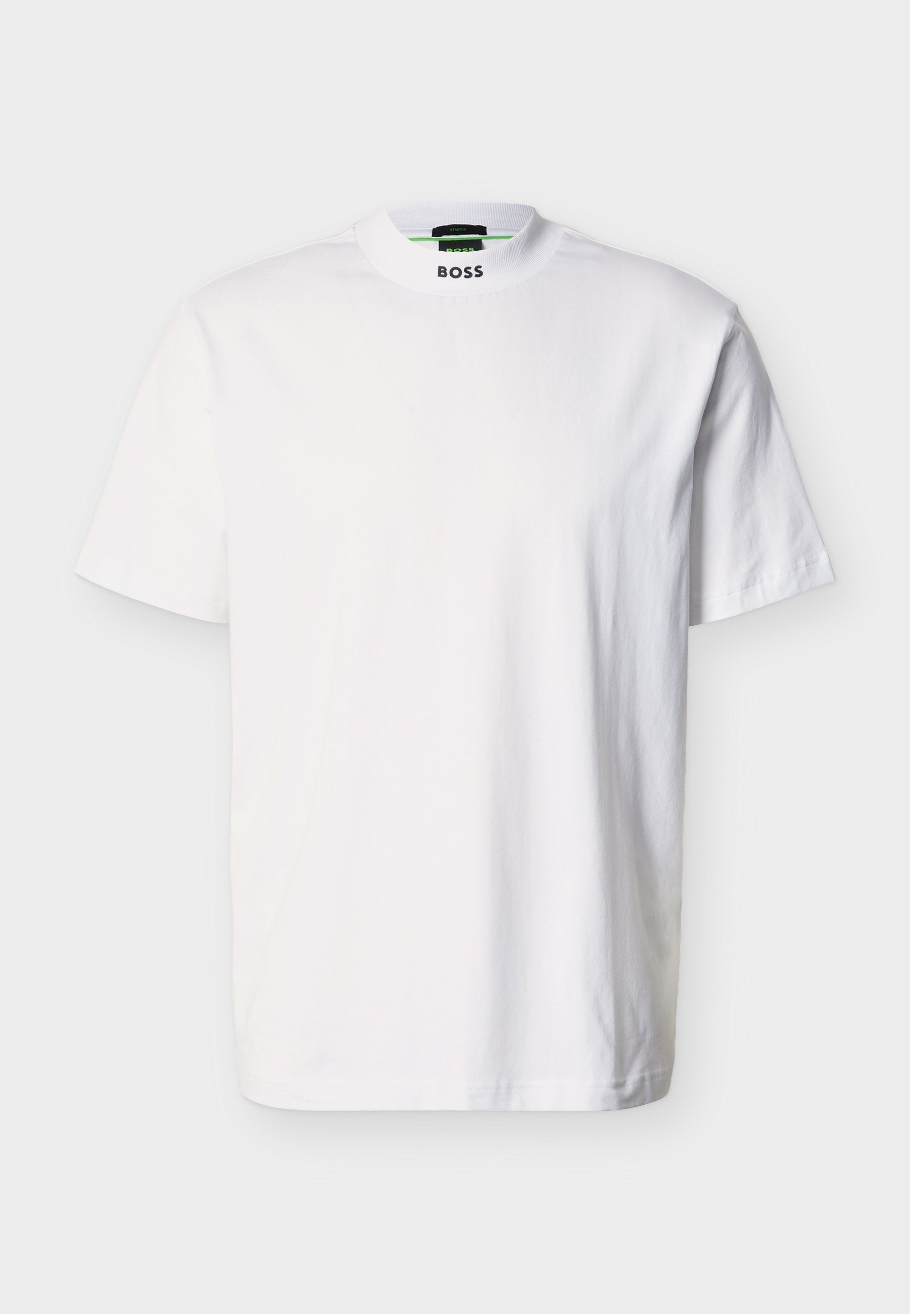 TEE COLLAR - Basic T-shirt - white