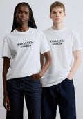 Print T-shirt - ecru