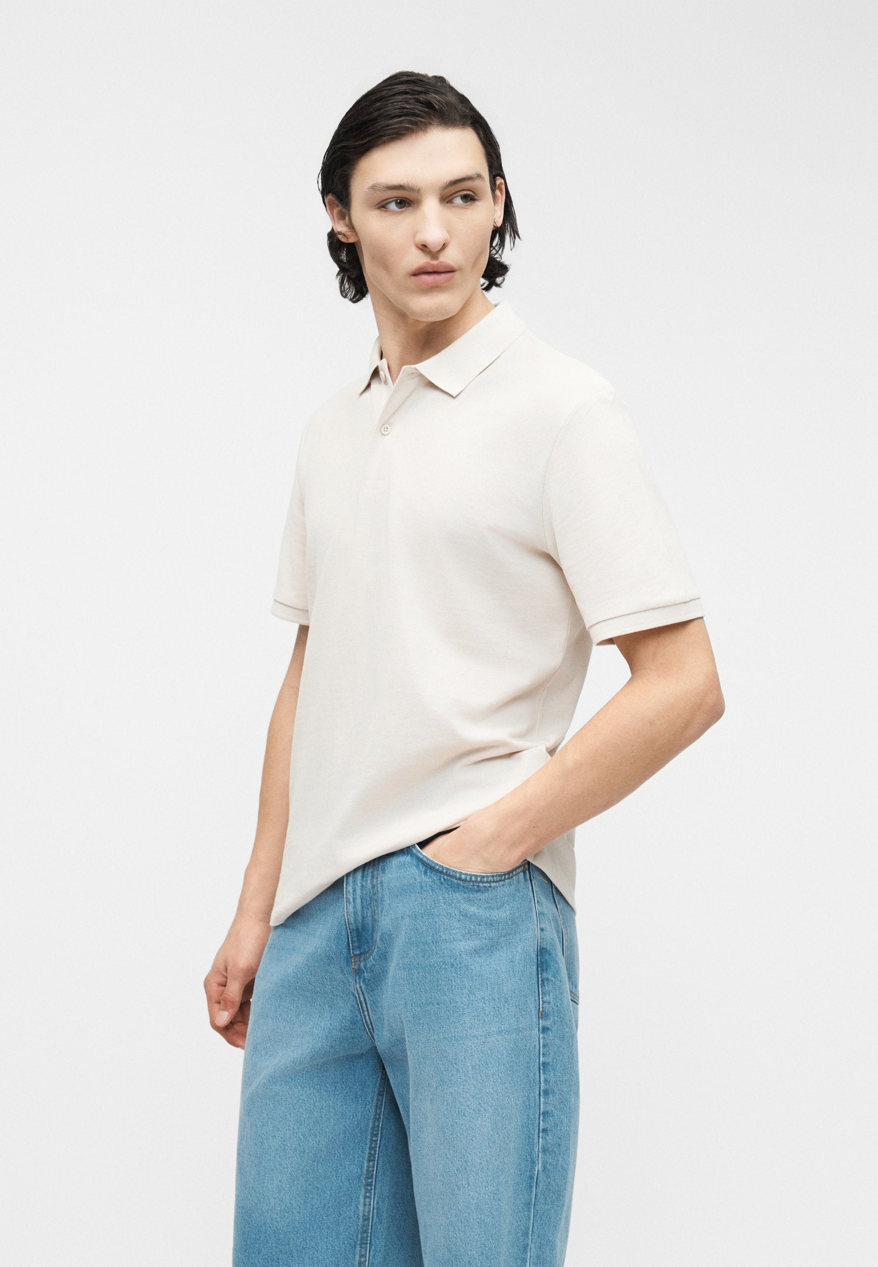 JJKANE 2 PACK - Polo shirt - navy blazer/moonbeam