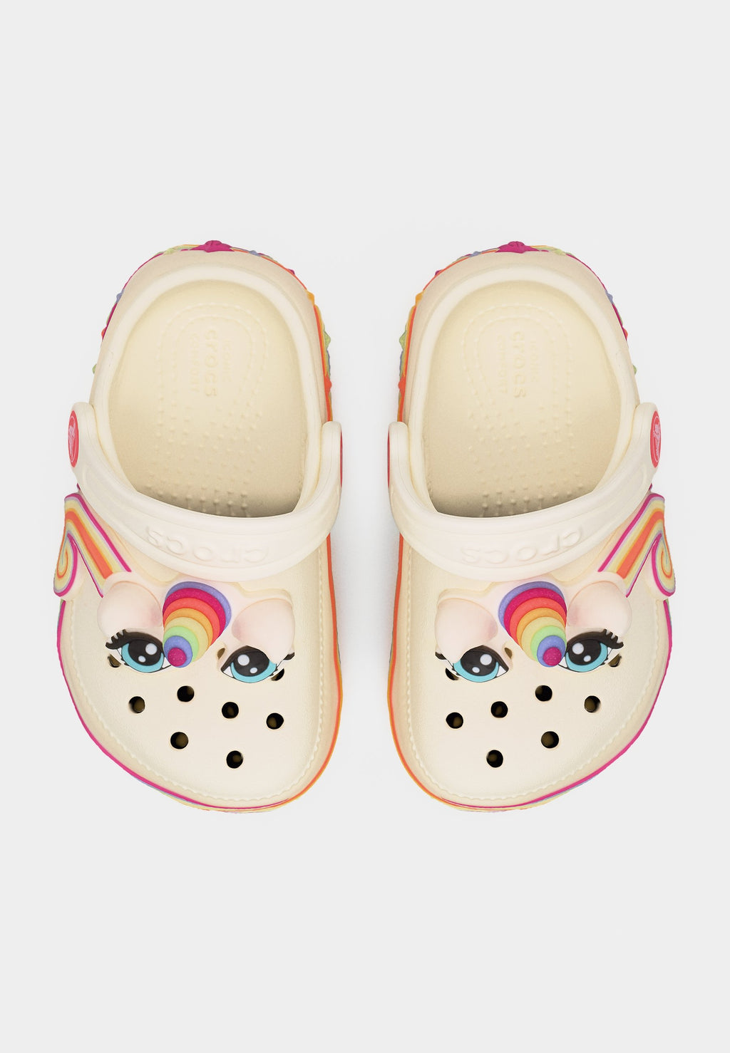 CLASSIC IAM UNICORN LIGHTS - Slippers - chalk