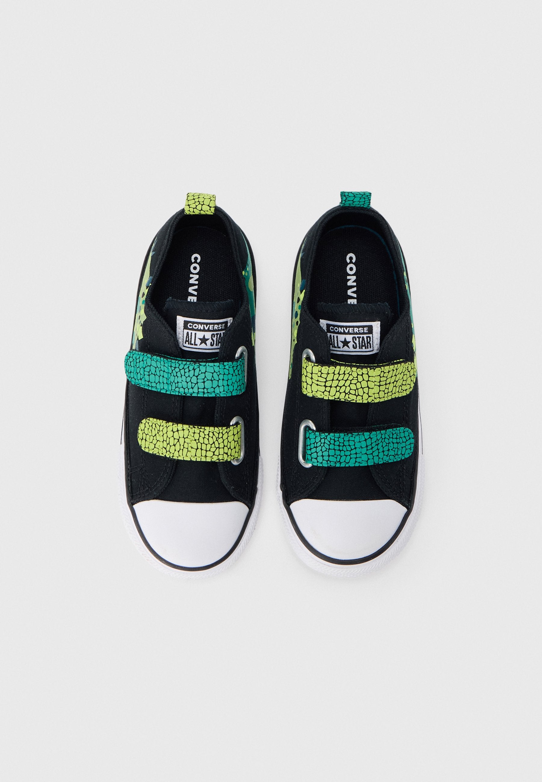 ALL STAR UNISEX - Trainers - black/white/neon mantis