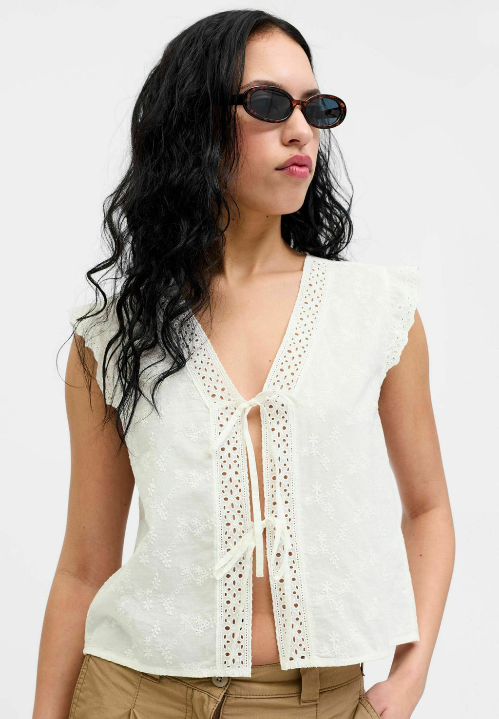 JXJADE - Blouse - blanc de blanc