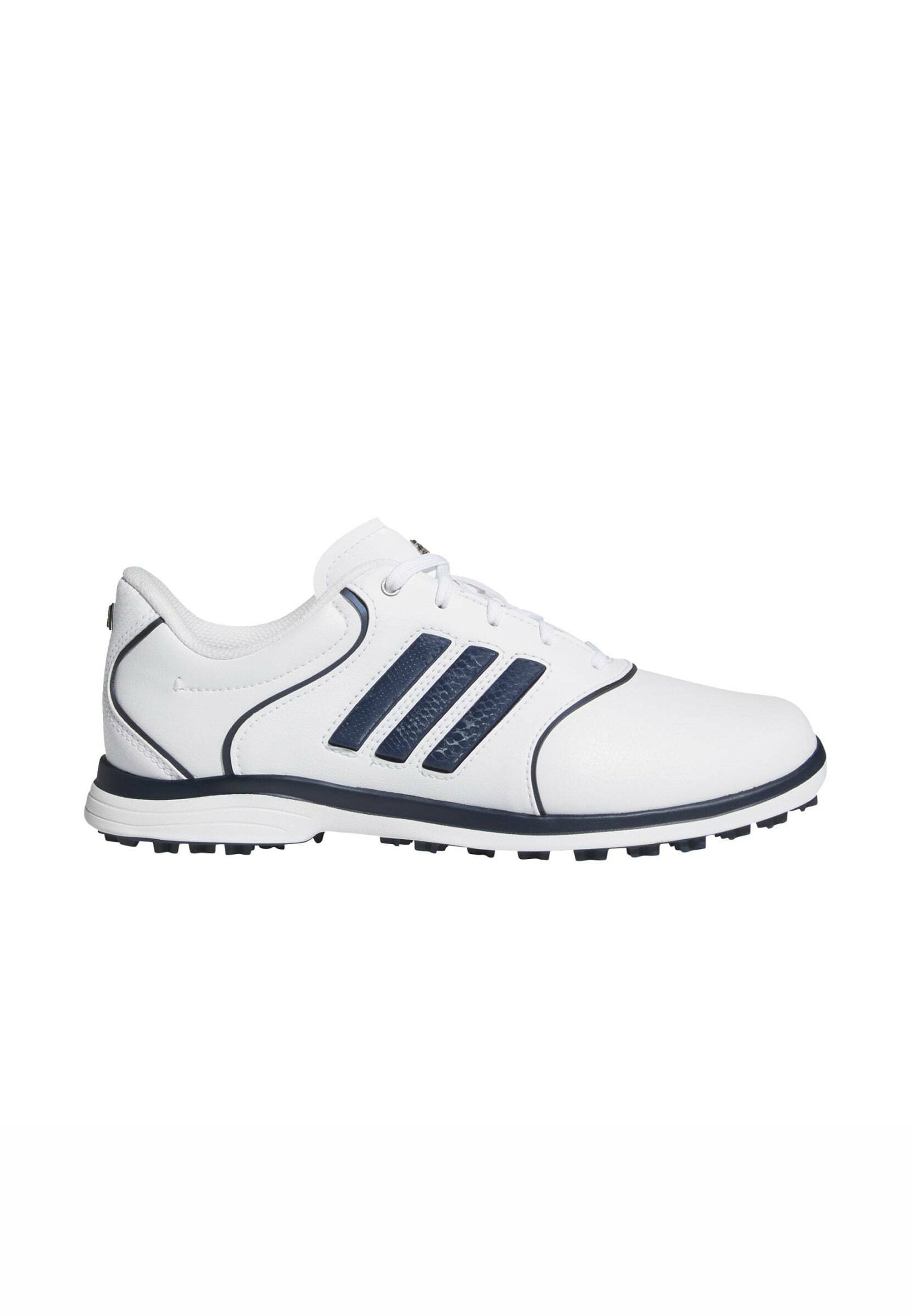 ALPHAFLEX ZOYSIA - Chaussures de golf - blanc nuage, marine universitaire, argent métallisé
