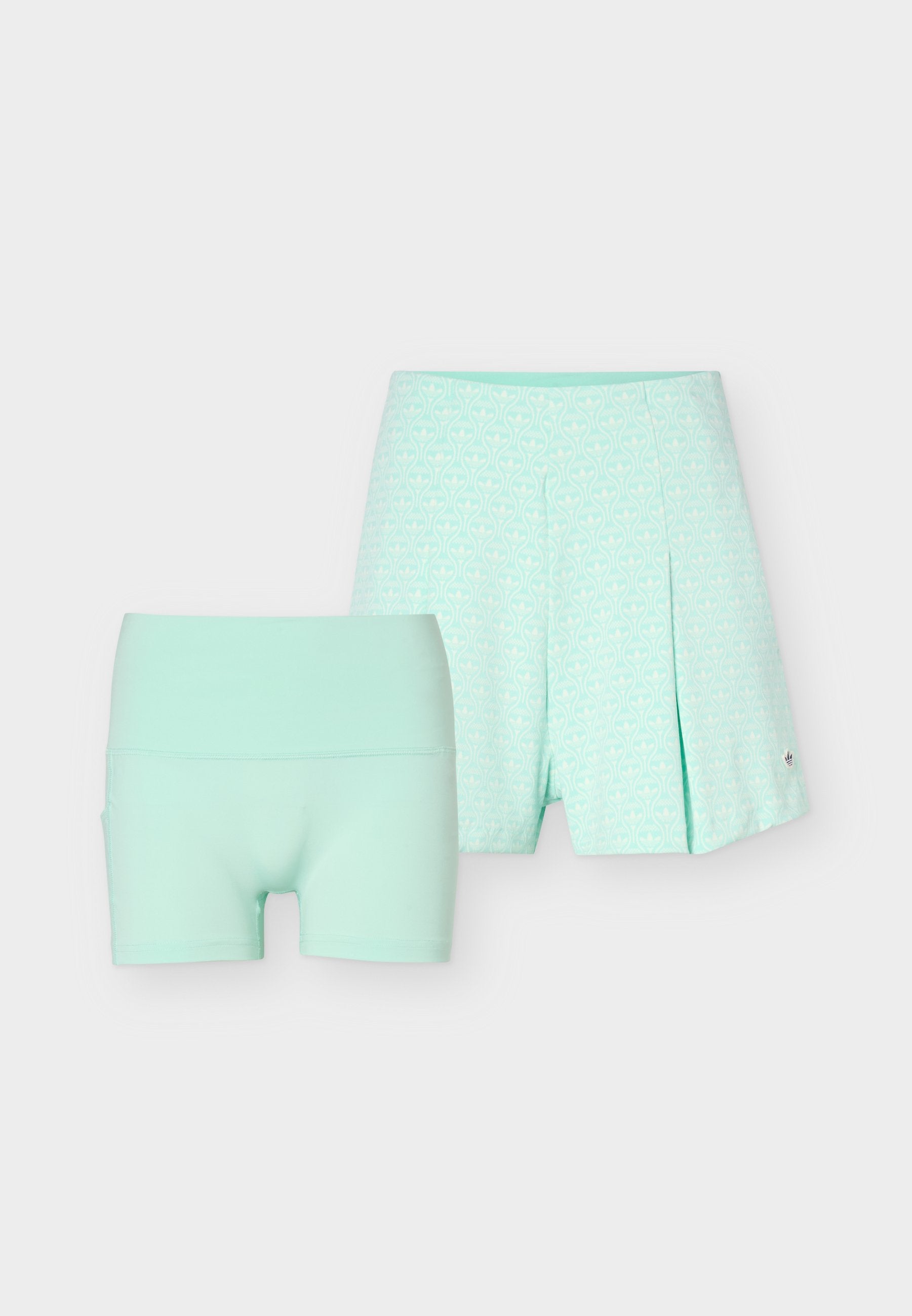 ALL OVER SKORT SET - Sports skirt - clear mint/white