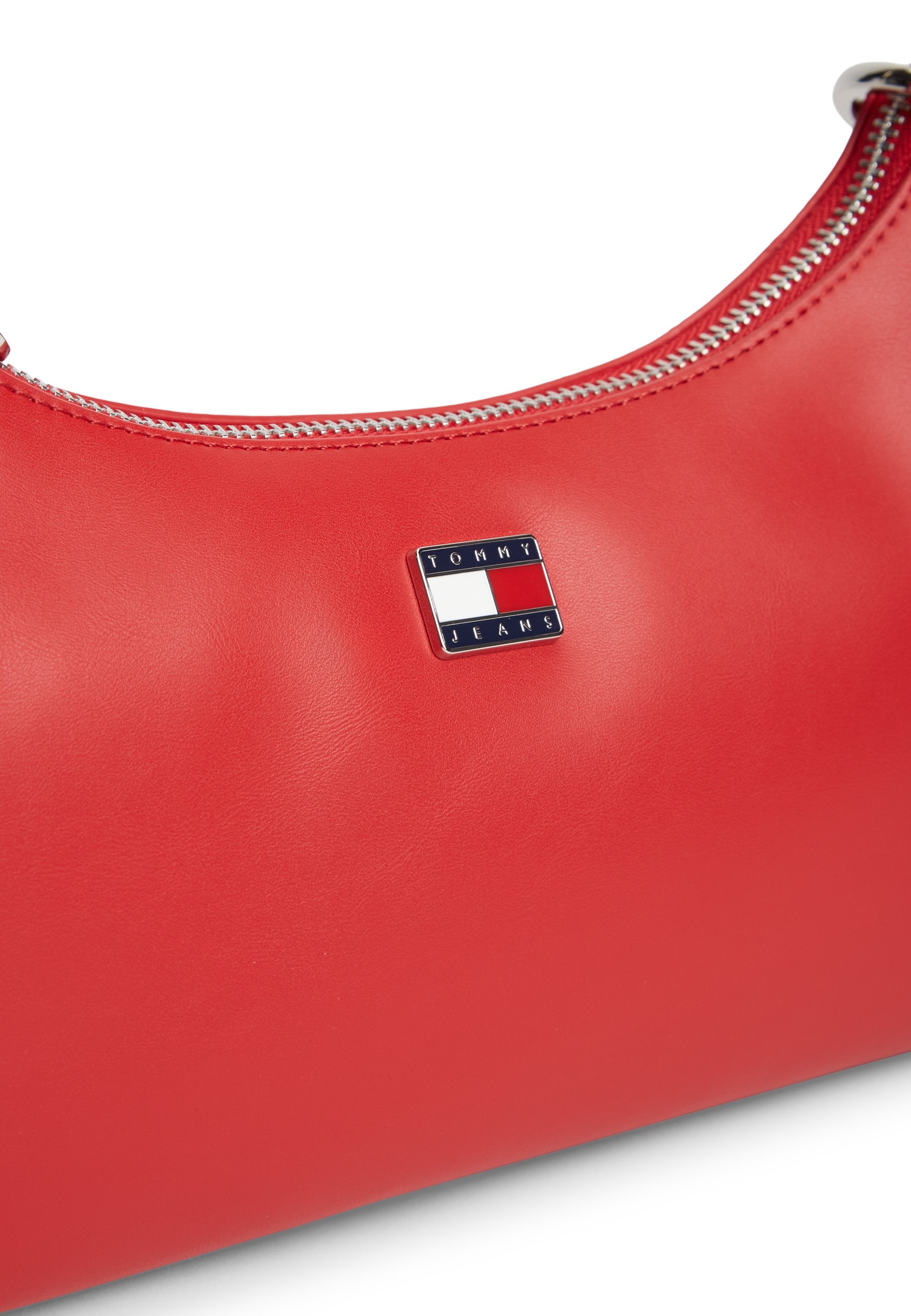 LOGO CHARM SHOULDER BAG - Handbag - sapphire red