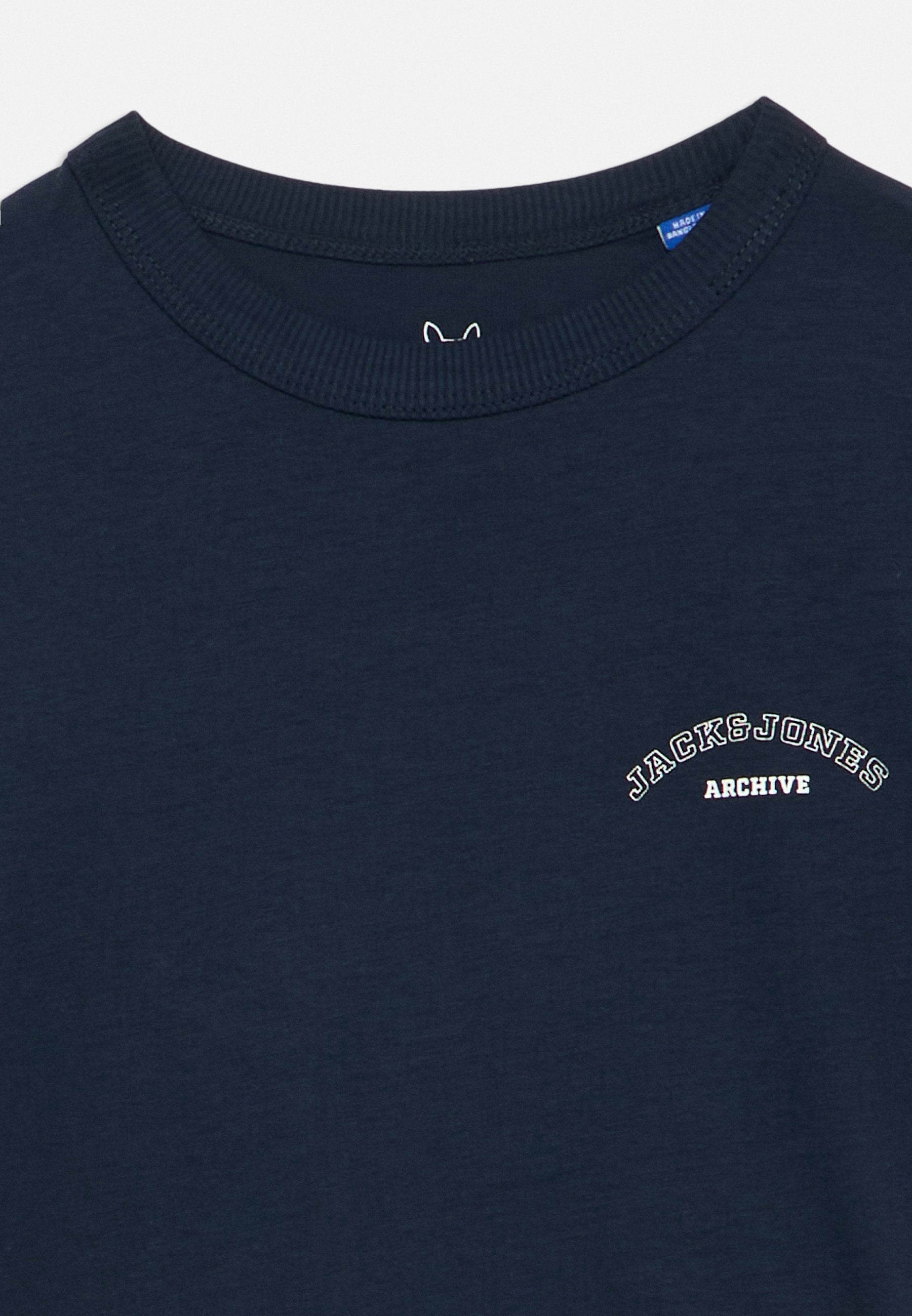 JJCOLLEGE LOGO TEE 2 PACK - Basic T-shirt - navy blazer/bright white