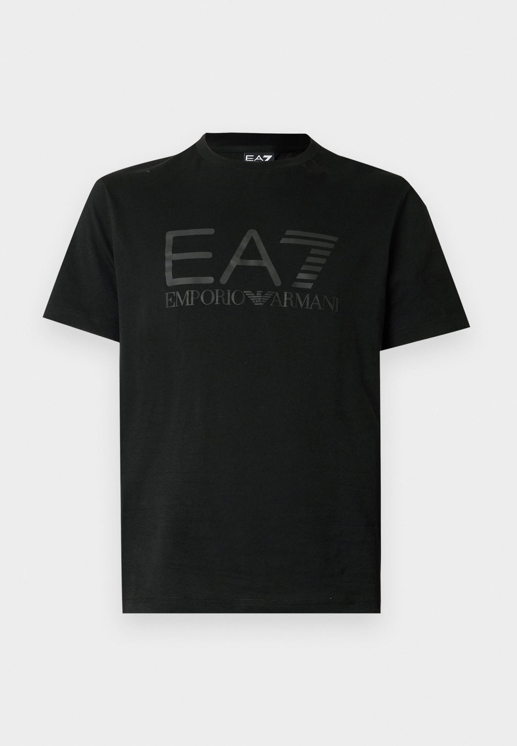 UNISEX TRAIN CORE ID M BIG LOGO TEE SS CO CC - Print T-shirt - black