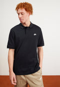 Polo shirt - black/white