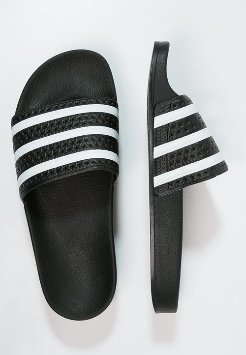 ADILETTE - Havuz terliği - siyah/beyaz